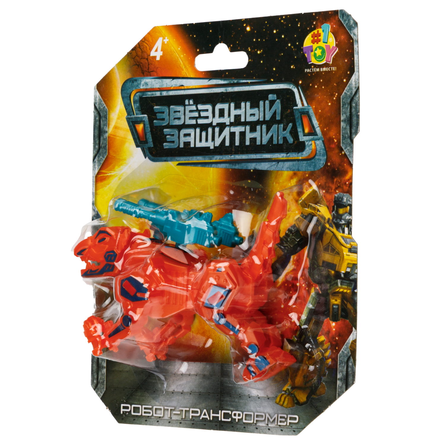 Робот-трансформер 1TOY Звёздный защитник, 13 см, в ассортименте