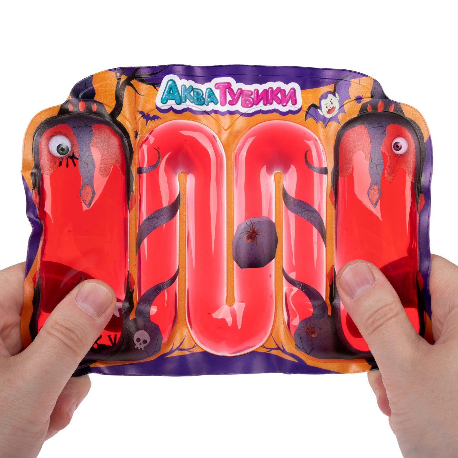 Акватубики 1TOY Мелкие пакости: Вампир, антистресс переливайка