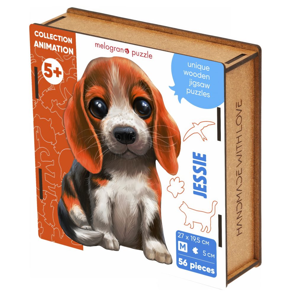 Пазлы Collection Animals Джесси, 56 деталей