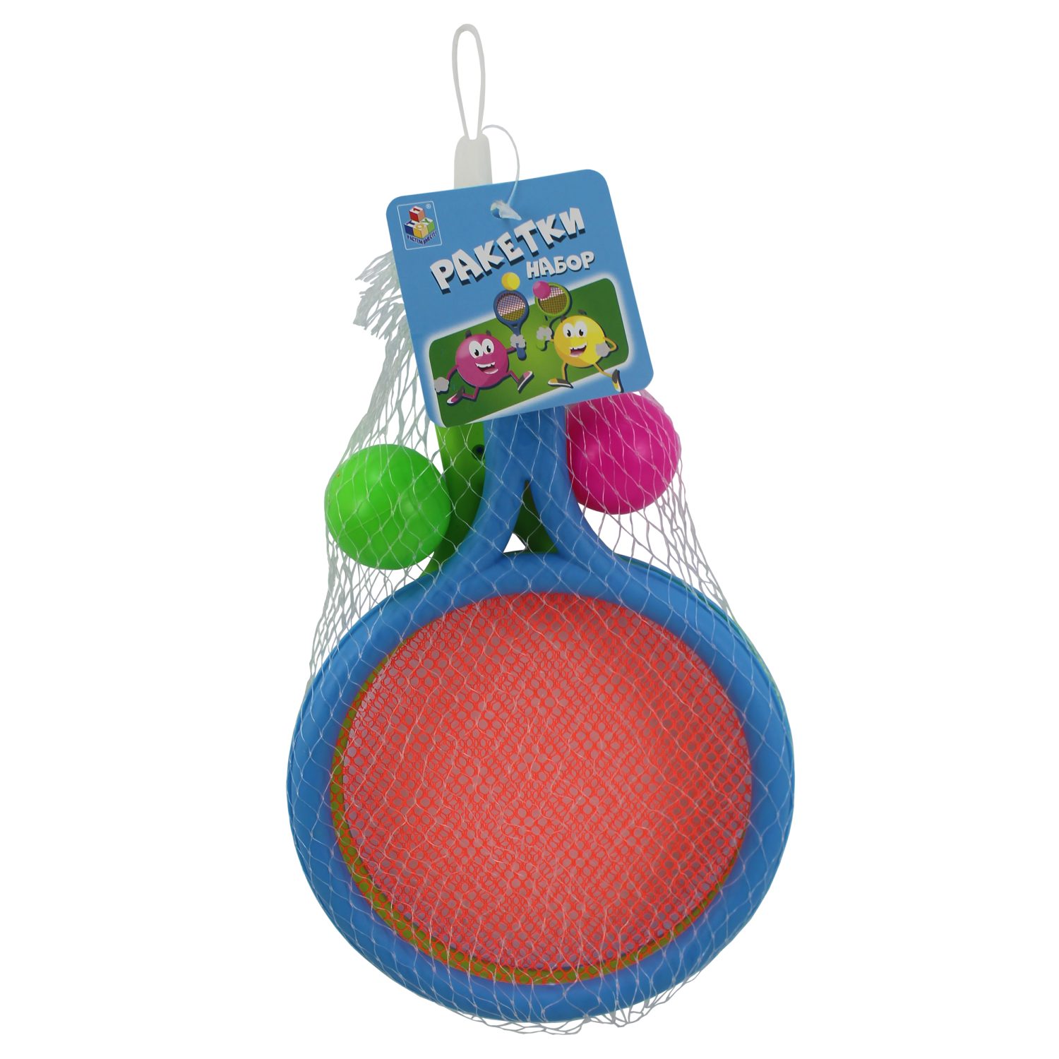 Набор ракеток детский 1TOY для тенниса, бадминтона