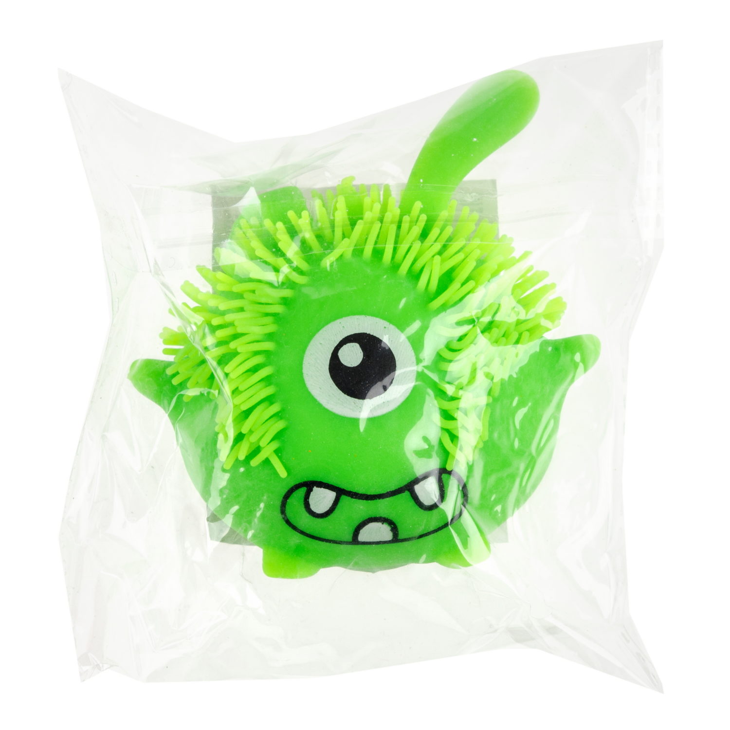 Игрушка-антистресс для рук 1toy Йо-Ёжики, "Монстр" 6 см, со светом, 4 вида в ассортименте