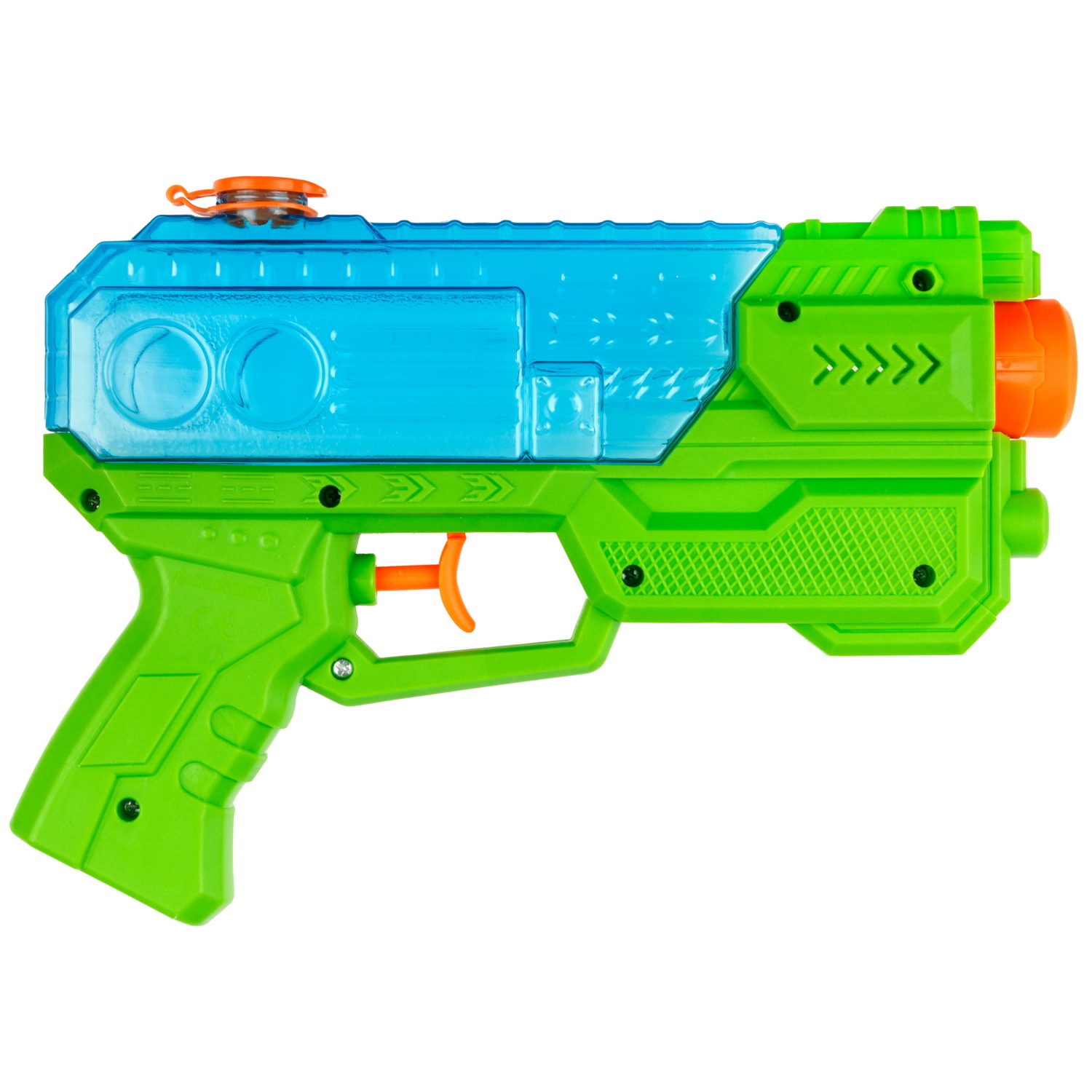 Водный пистолет 1TOY Аквамания, 21*15 см, зеленый