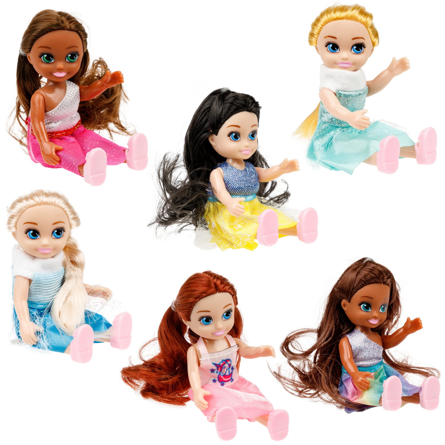 1TOY Куколки-феи мини, 6 видов в асс.