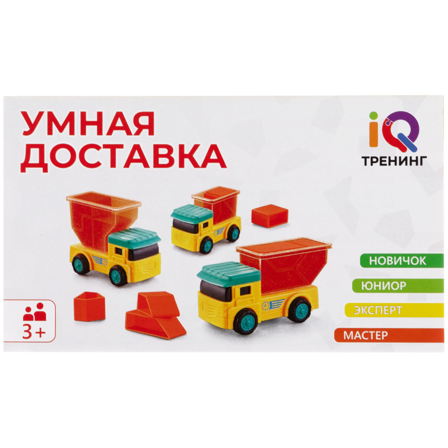 Настольная логическая игра 1TOY IQ ТРЕНИНГ  «Умная доставка»