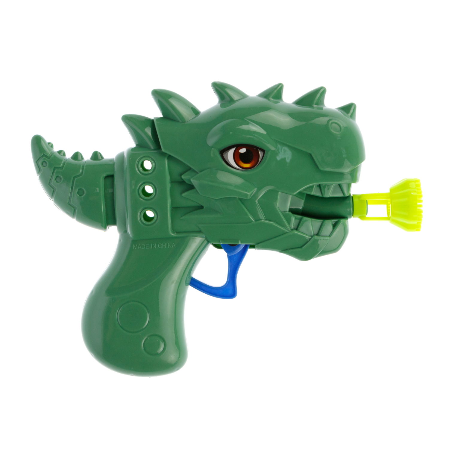 Мыльные пузыри 1TOY Мы-шарики! пистолет механический в виде динозавра 40 мл