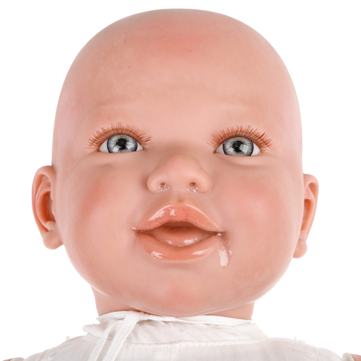 Arias Reborn Bruno новорожденный пупс мягкий 45 см., в голубой одежде, с соской, с одеялом,кор.