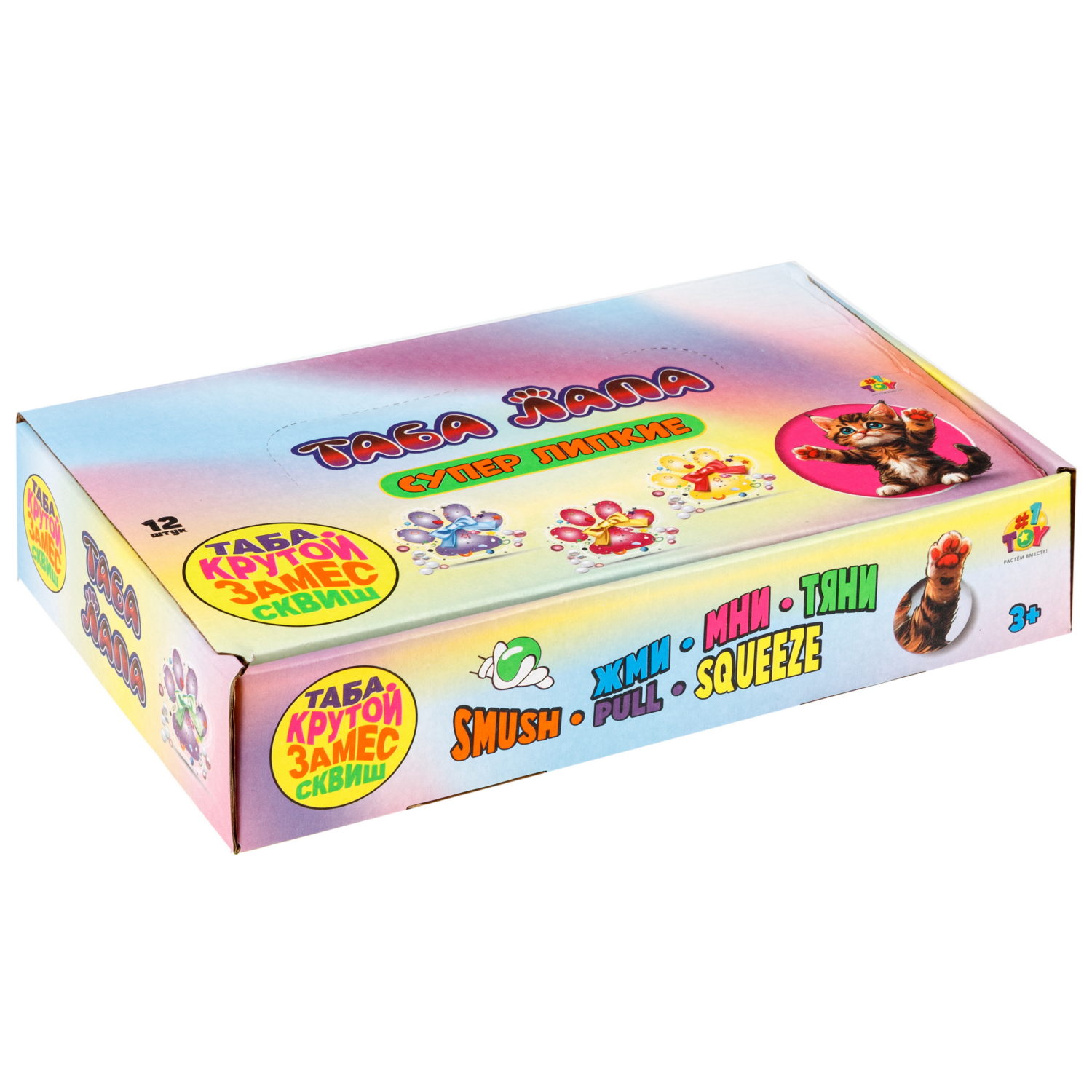 Таба лапа 1TOY Крутой замес, 5,5х1,5 см, в ассортименте