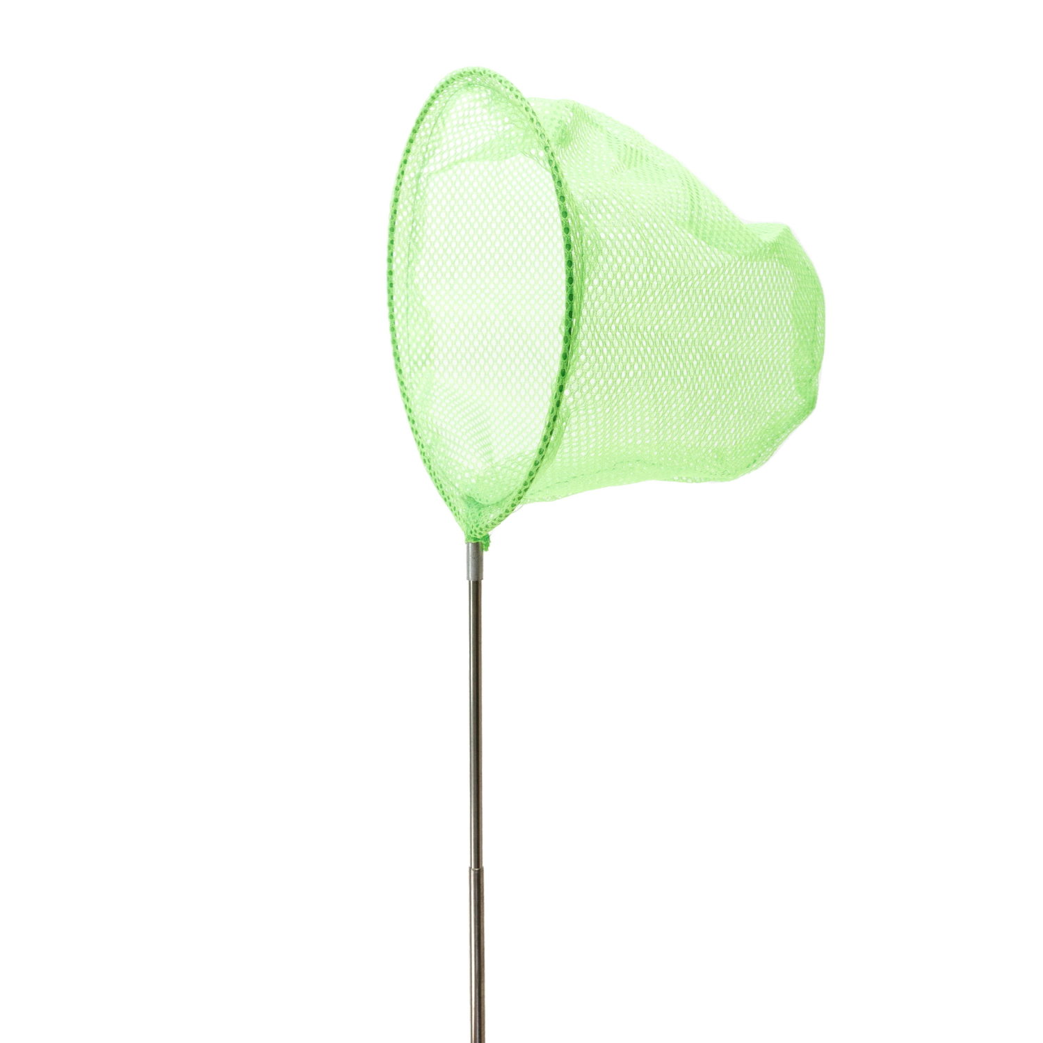 Сачок для бабочек 1TOY металлический с телескопической ручкой,  20х37/66