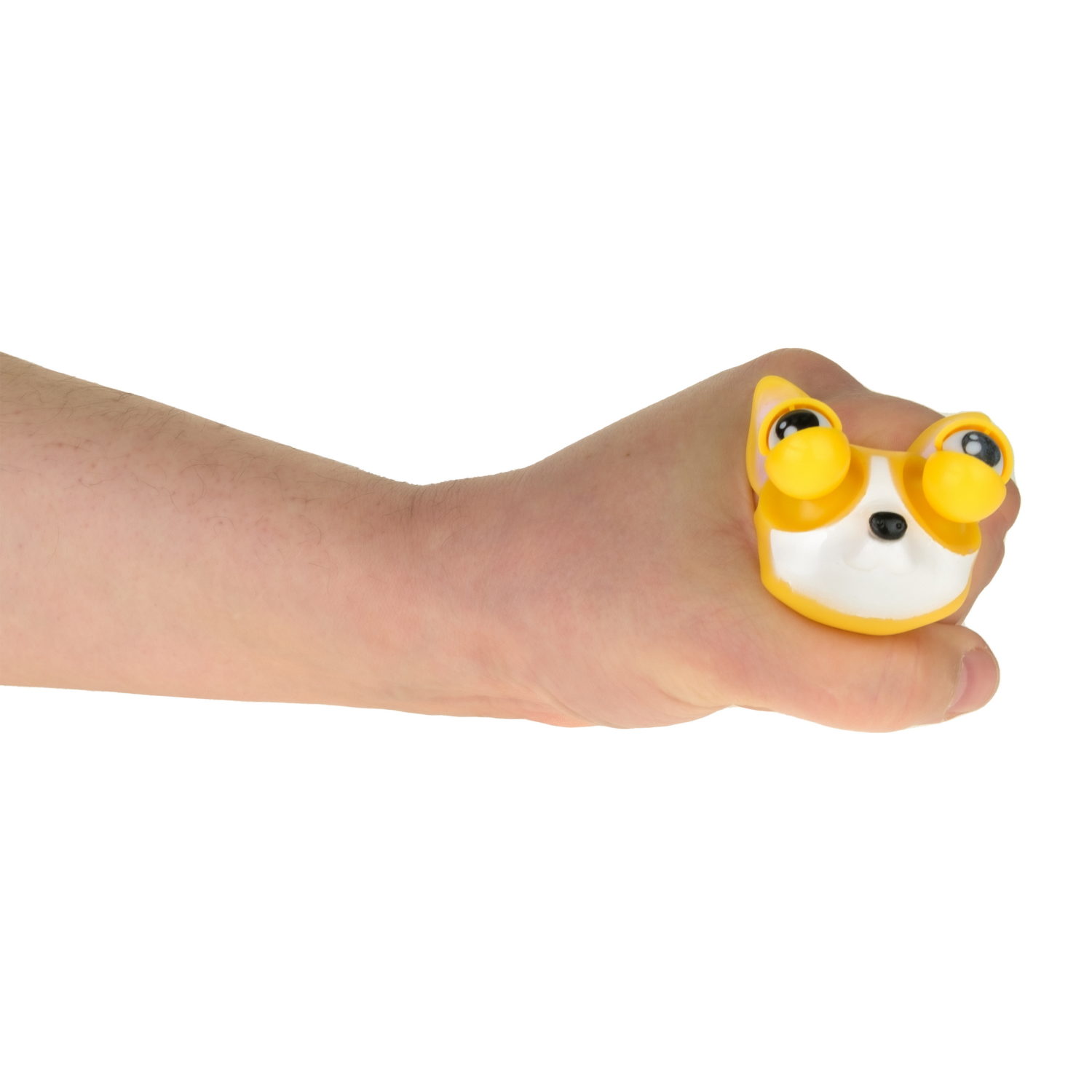 1toy Пучеглаз-антистресс "Собаки мини" 6,3х8x4,6 см, 4 вида в асс., 12 шт. в д/б