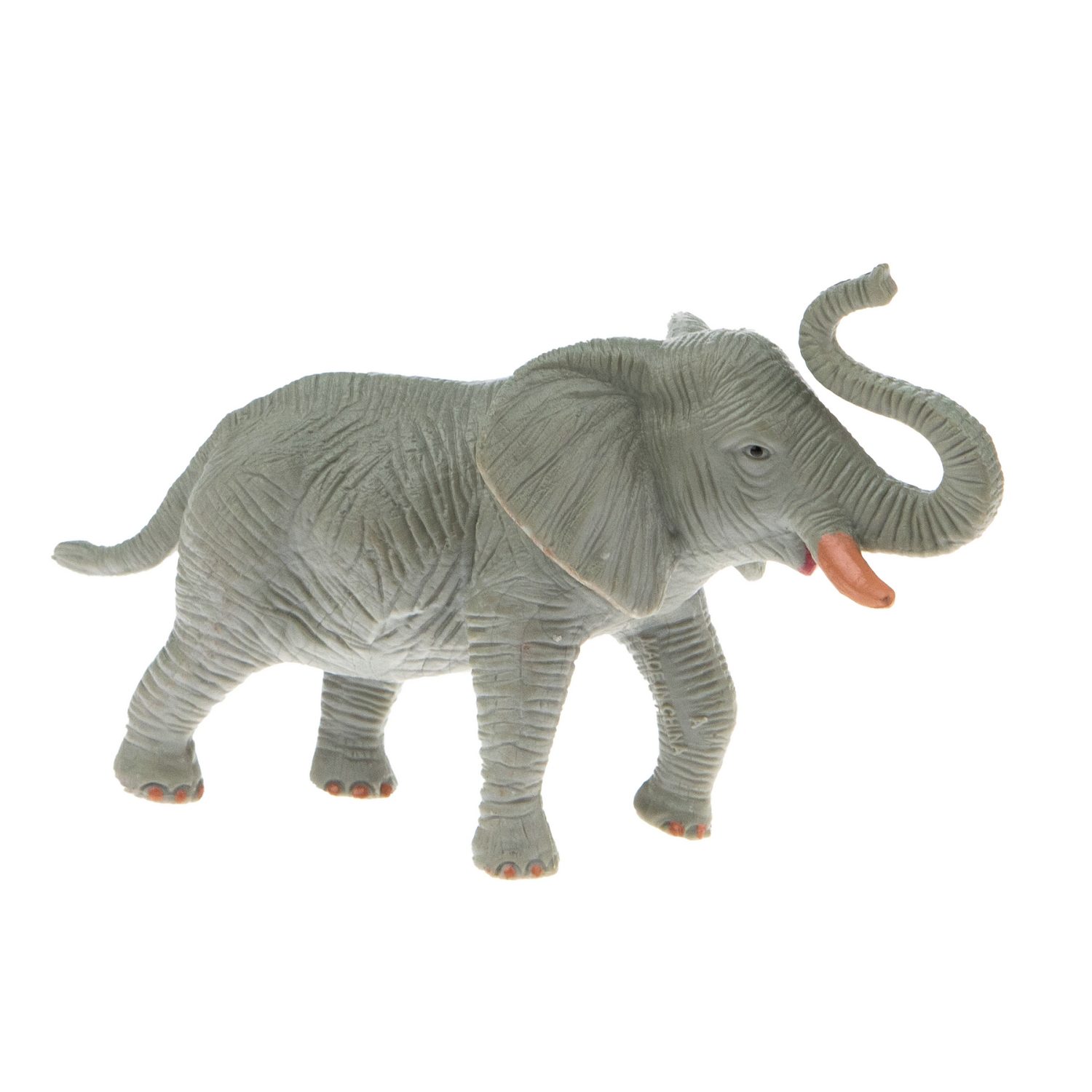 Игровой набор 1TOY "В мире животных", фигурки диких животных Африки: слон, тигр, лев, носорог, зебра, жираф, 6 шт., 15 см