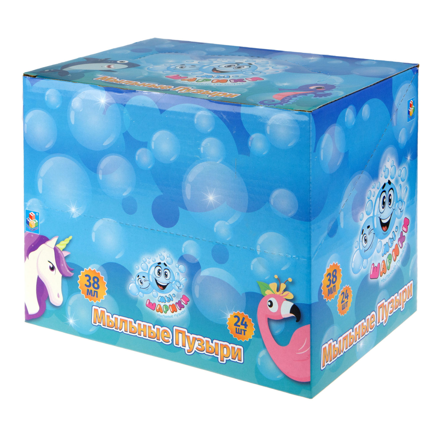 Мыльные пузыри 1TOY Мы-шарики! Утка, 38 мл