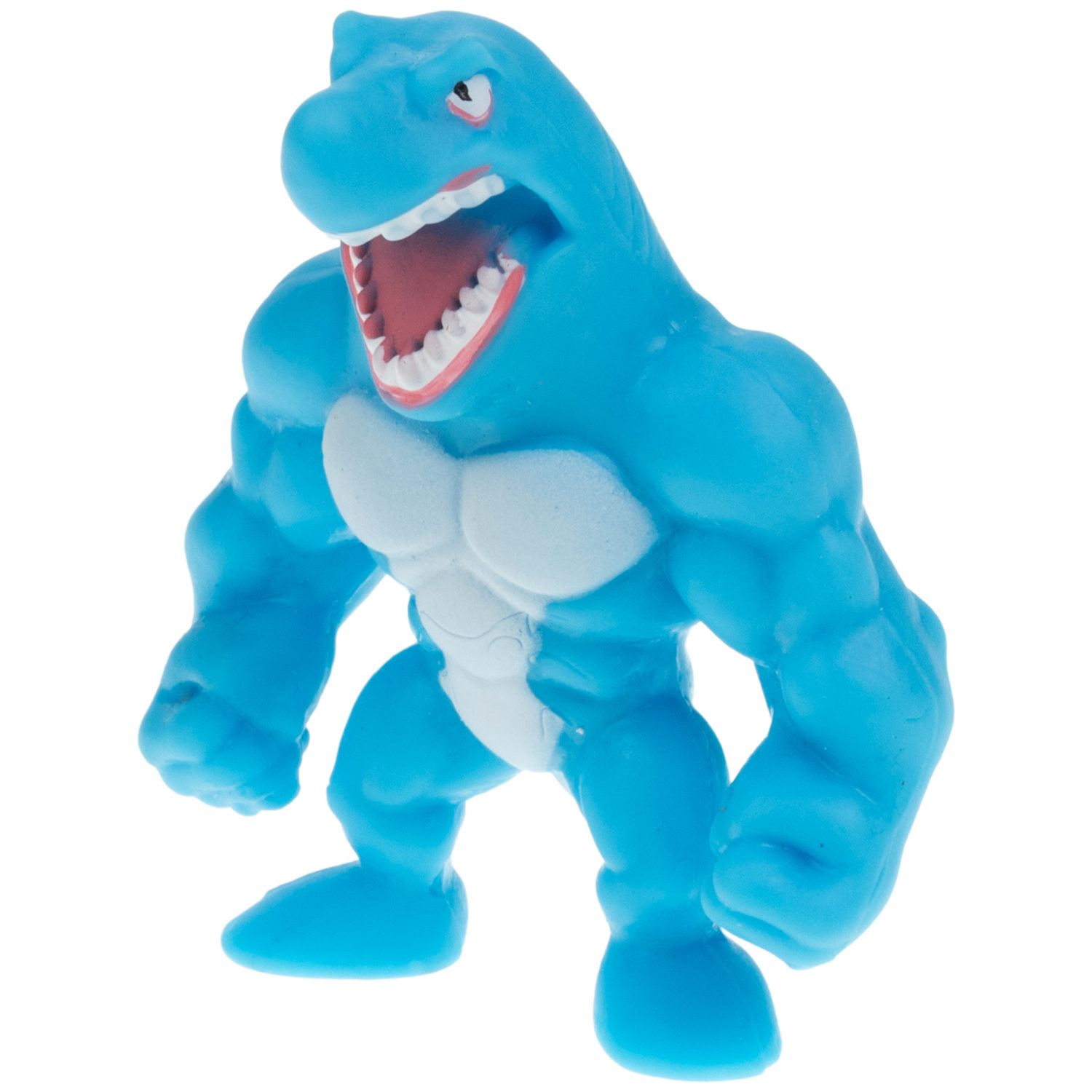 1TOY MONSTER FLEX MINI DINO и SHARK, тянущиеся фигурки, 10 видов в ассортименте