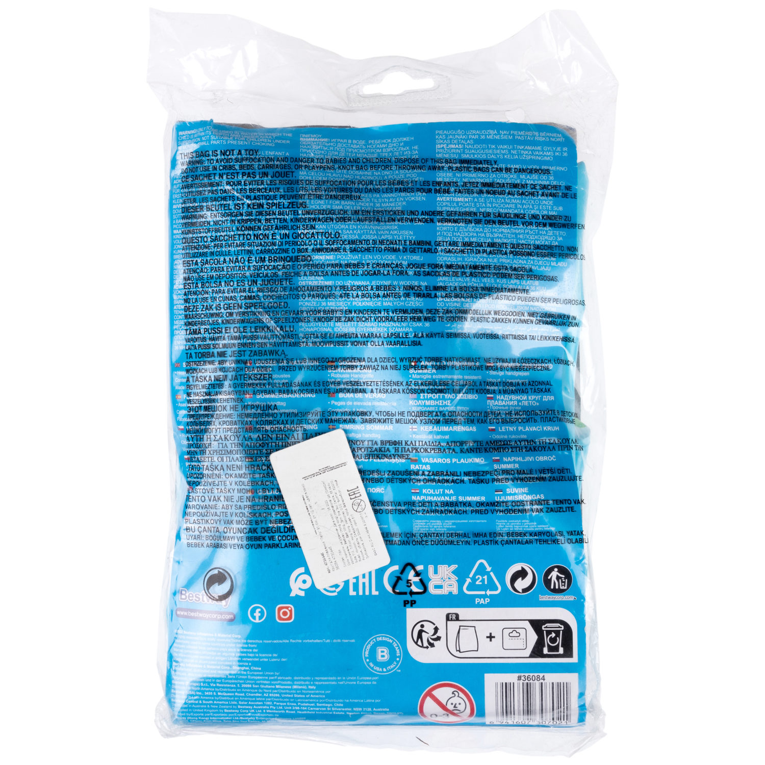 Круг для плавания BestWay Лето, для детей, подростков, 91 см