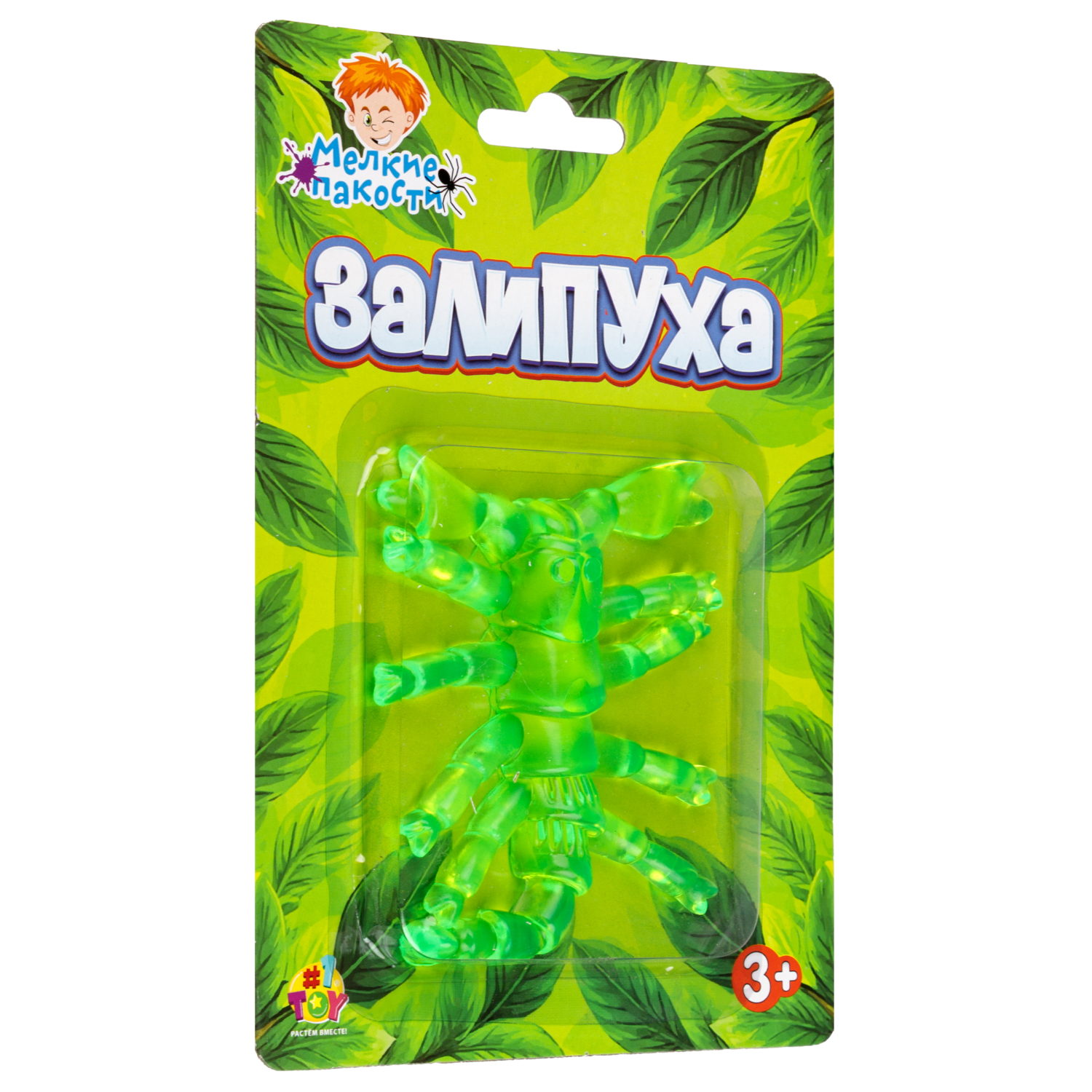Жмяка липучая 1TOY Залипуха Скорпион, лизун 