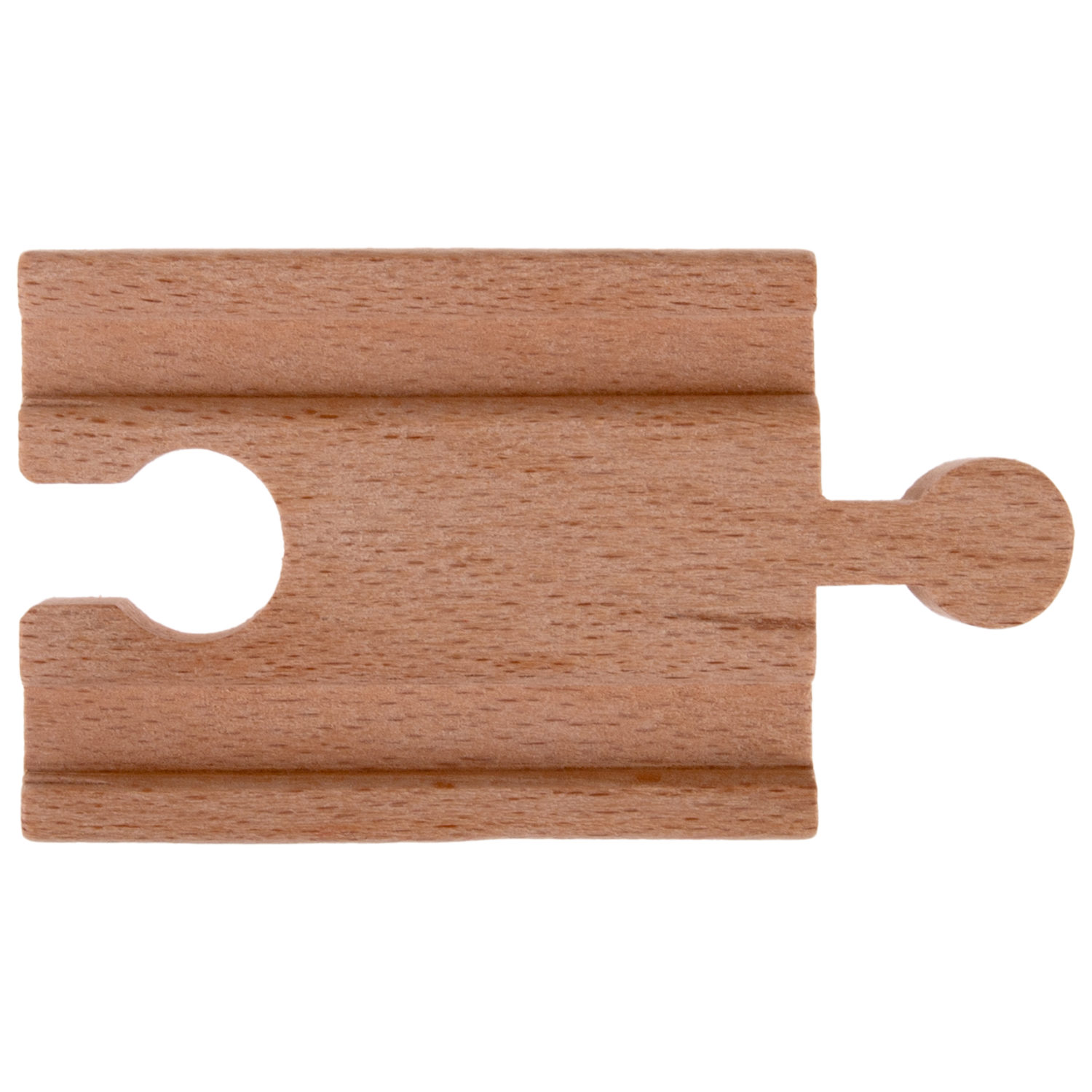 Деревянная железная дорога 1TOY GOODOK с электропоездом, 39 элементов