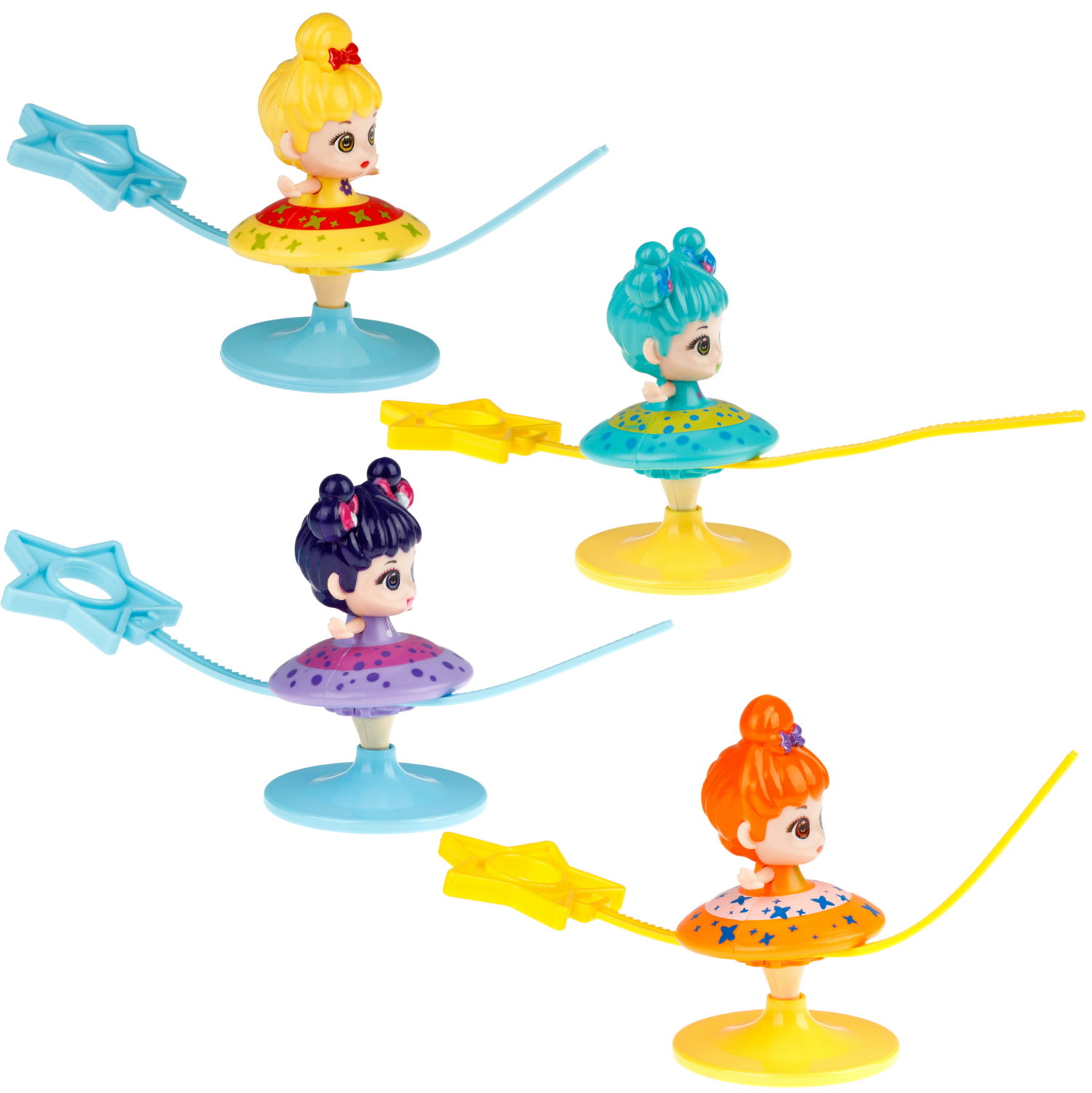 Крутящаяся куколка 1TOY Алиса Балерина, в ассортименте