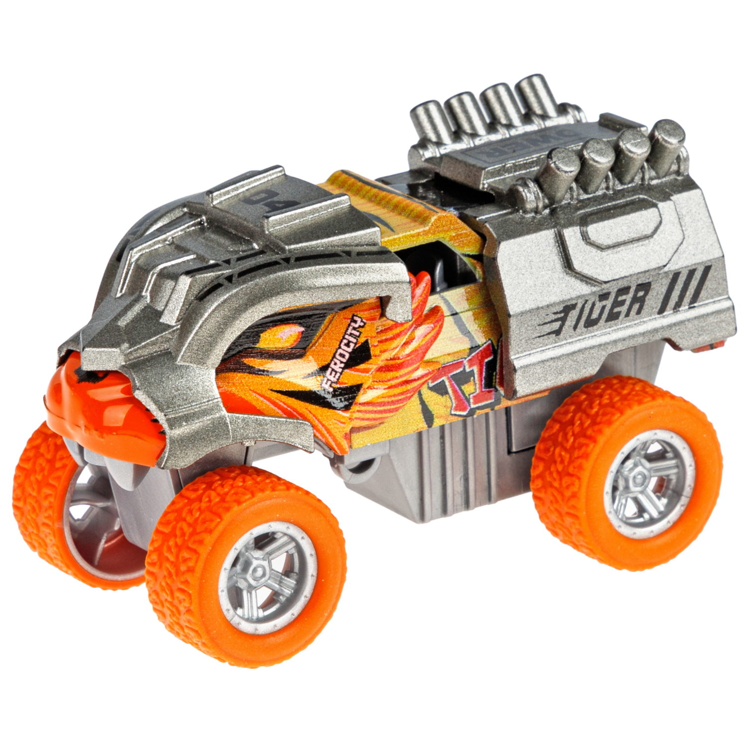 Машинка игрушечная 1TOY Драйв Монстр-трак Ультра, инерционный, 8,5 см, цвет в ассортименте