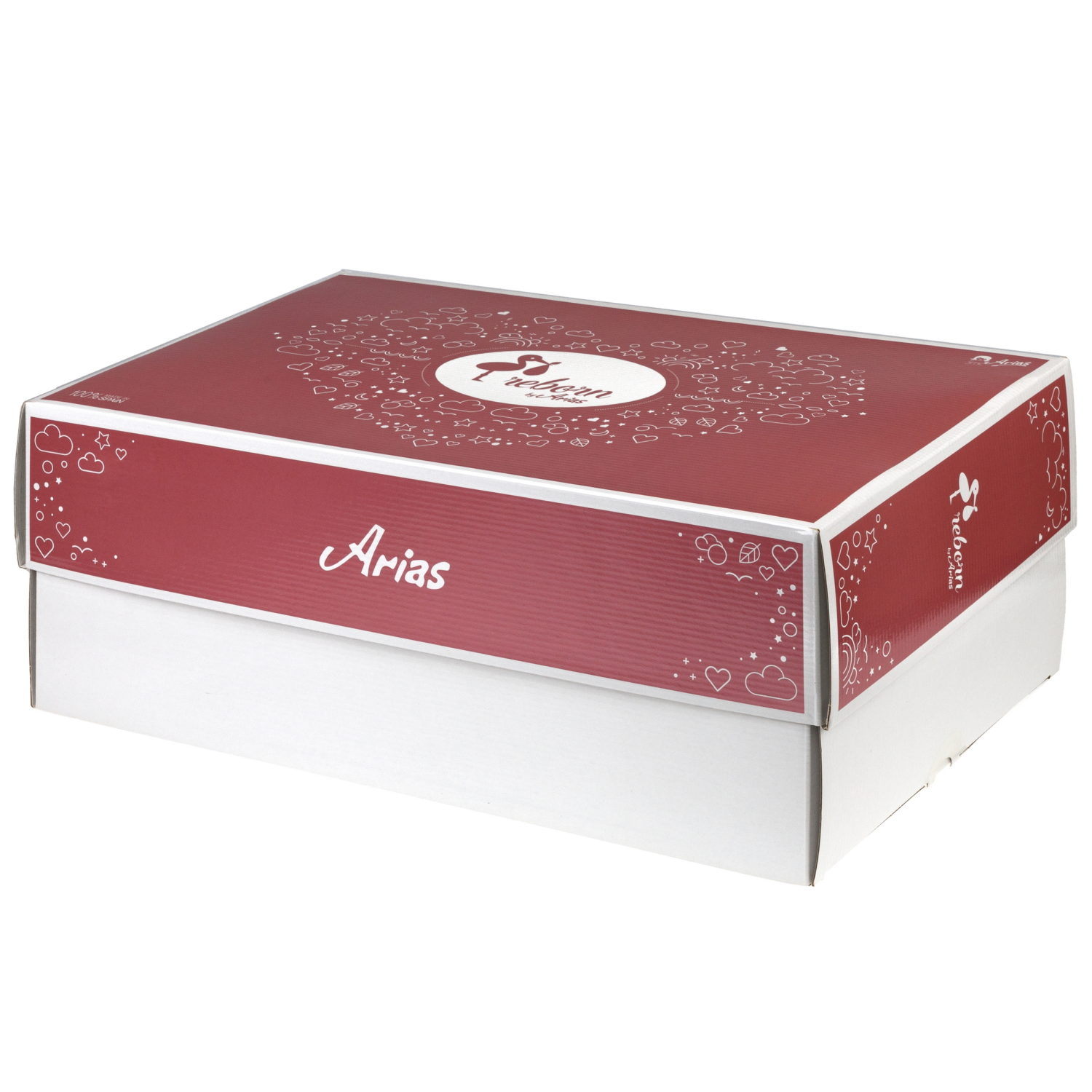 Arias Reborn Bruno новорожденный пупс мягкий 45 см., в голубой одежде, с соской, с одеялом,кор.