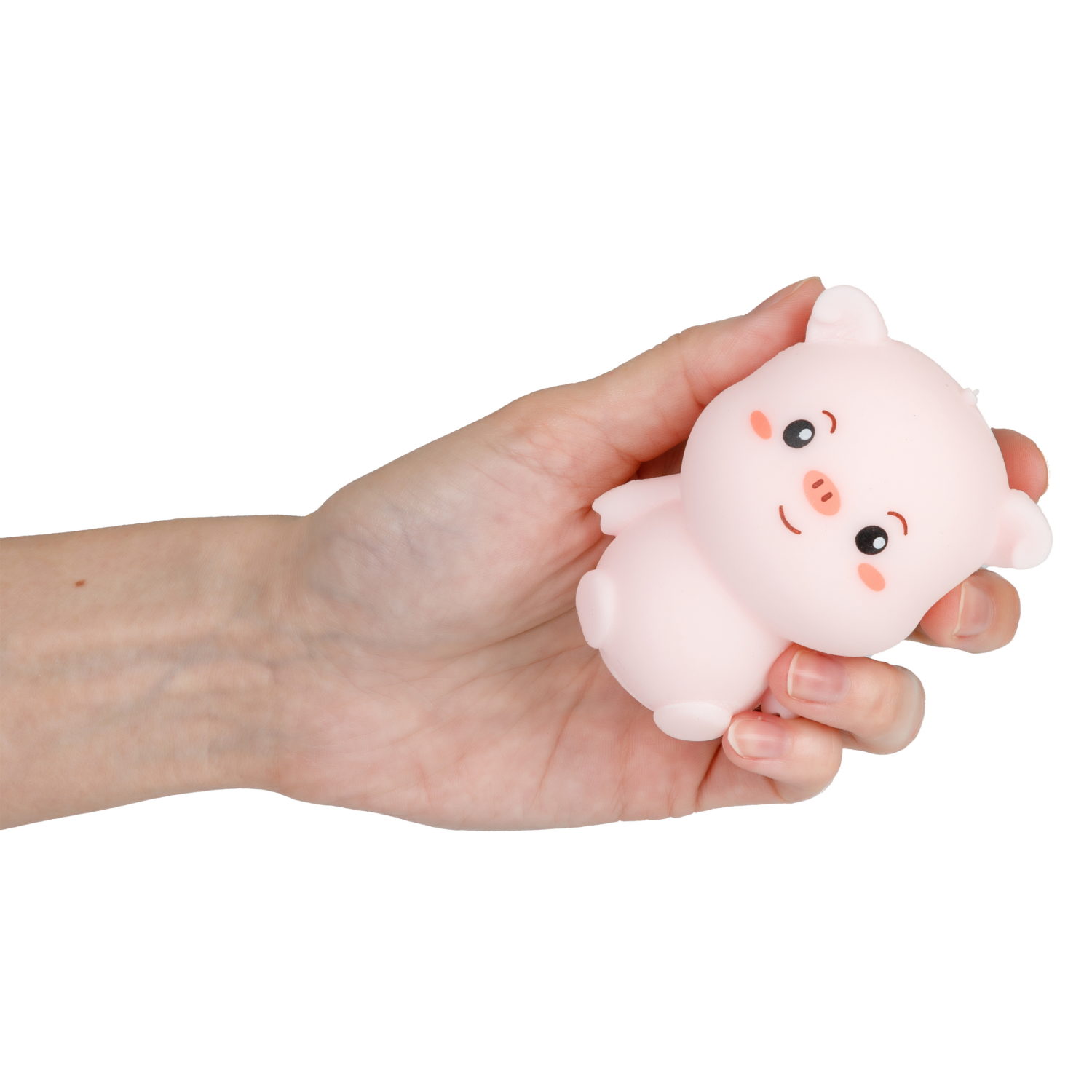 Антистресс-игрушка 1TOY Крутой замес Свинка, 6*7,5 см