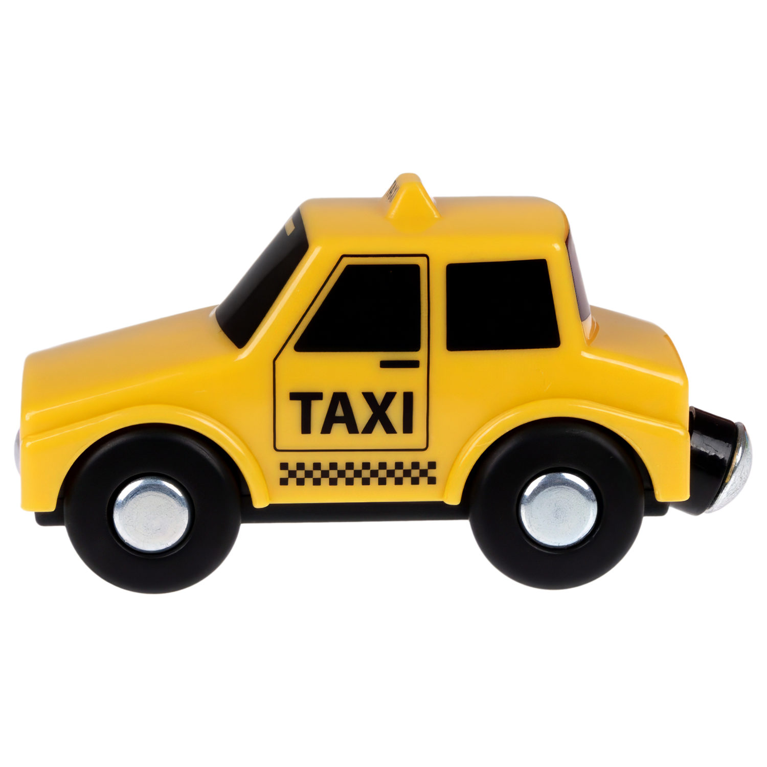 Деревянная железная дорога 1TOY GOODOK с электропоездом, 39 элементов