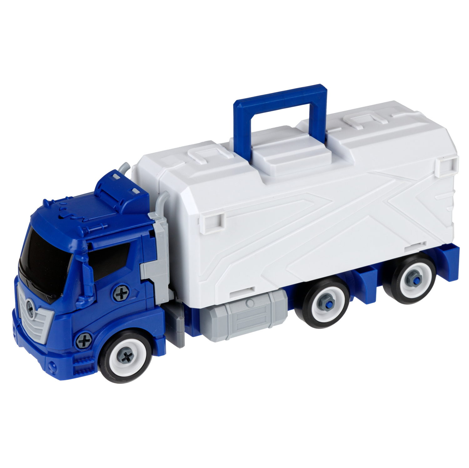 1toy Транспаркинг парковка-грузовик трансформер "Городской патруль"