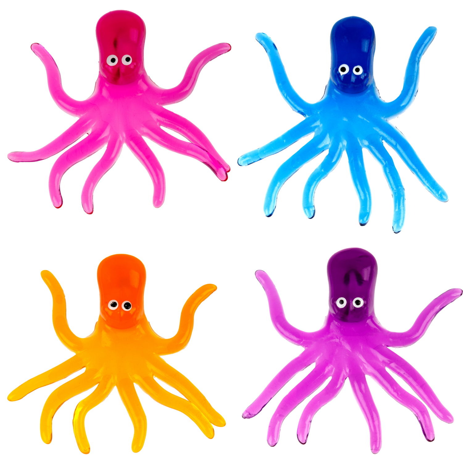 Игрушка-антистресс 1TOY Крутой замес Залипуха Осьминог