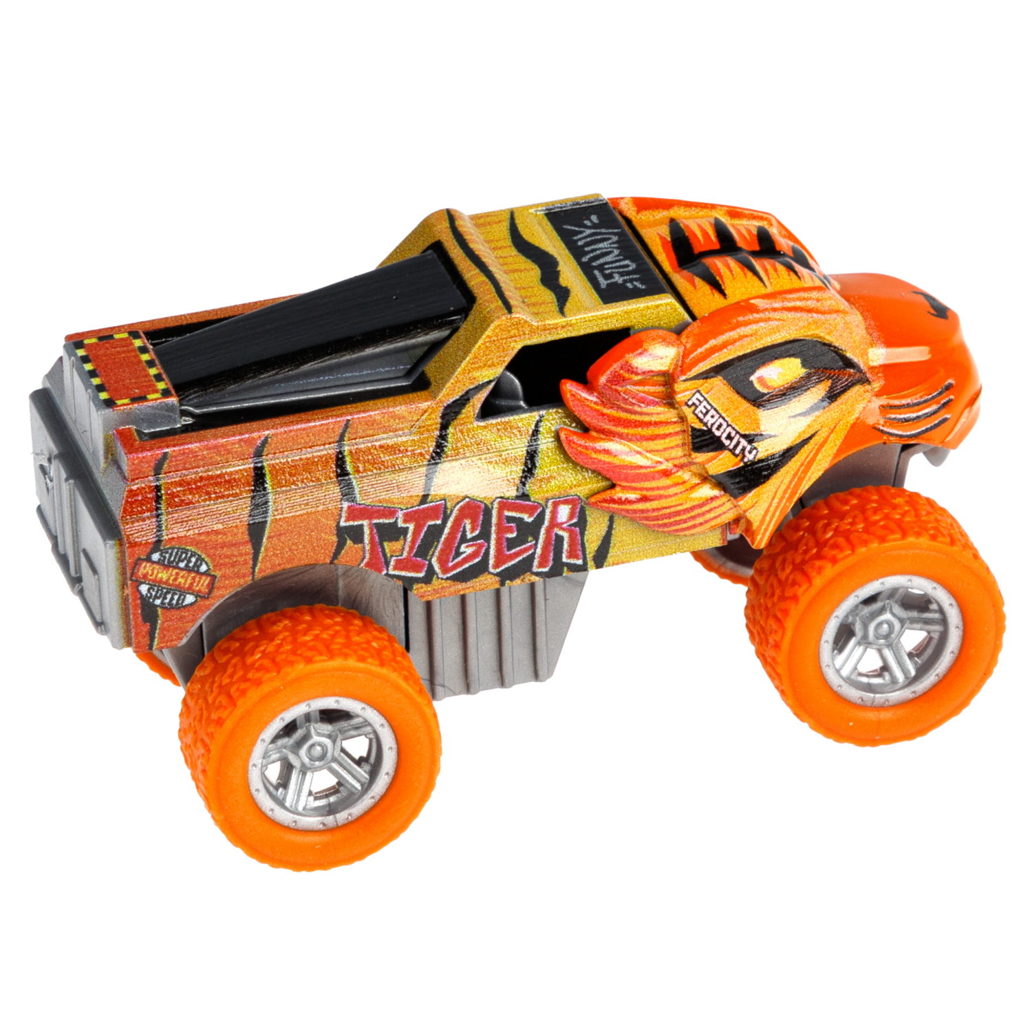 Машинка игрушечная 1TOY Драйв Монстр-трак Ультра, инерционный, 8,5 см, цвет в ассортименте