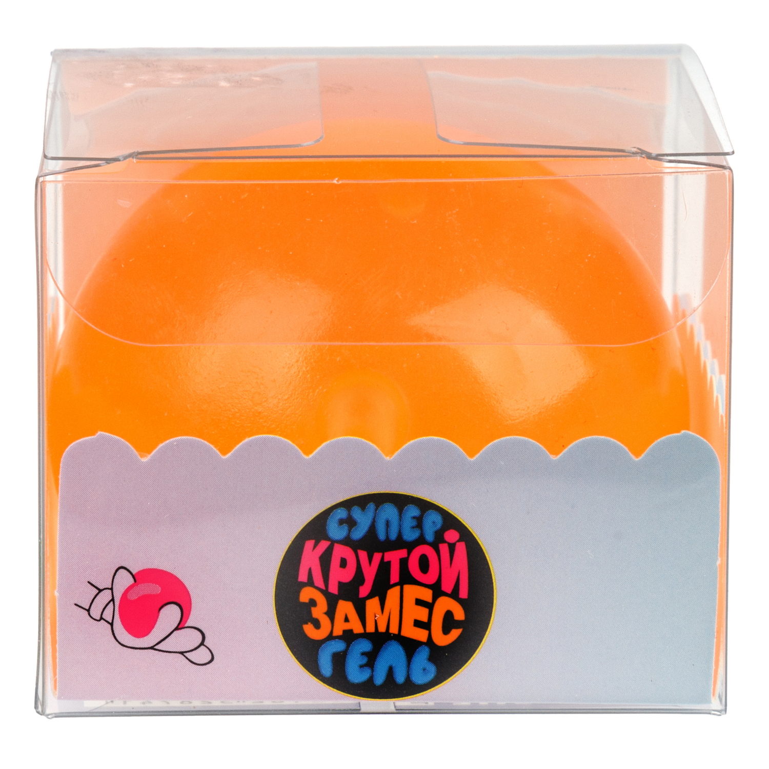 1toy Крутой замес Супергель шар матовый, 6 цветов в ассортименте, 6 см