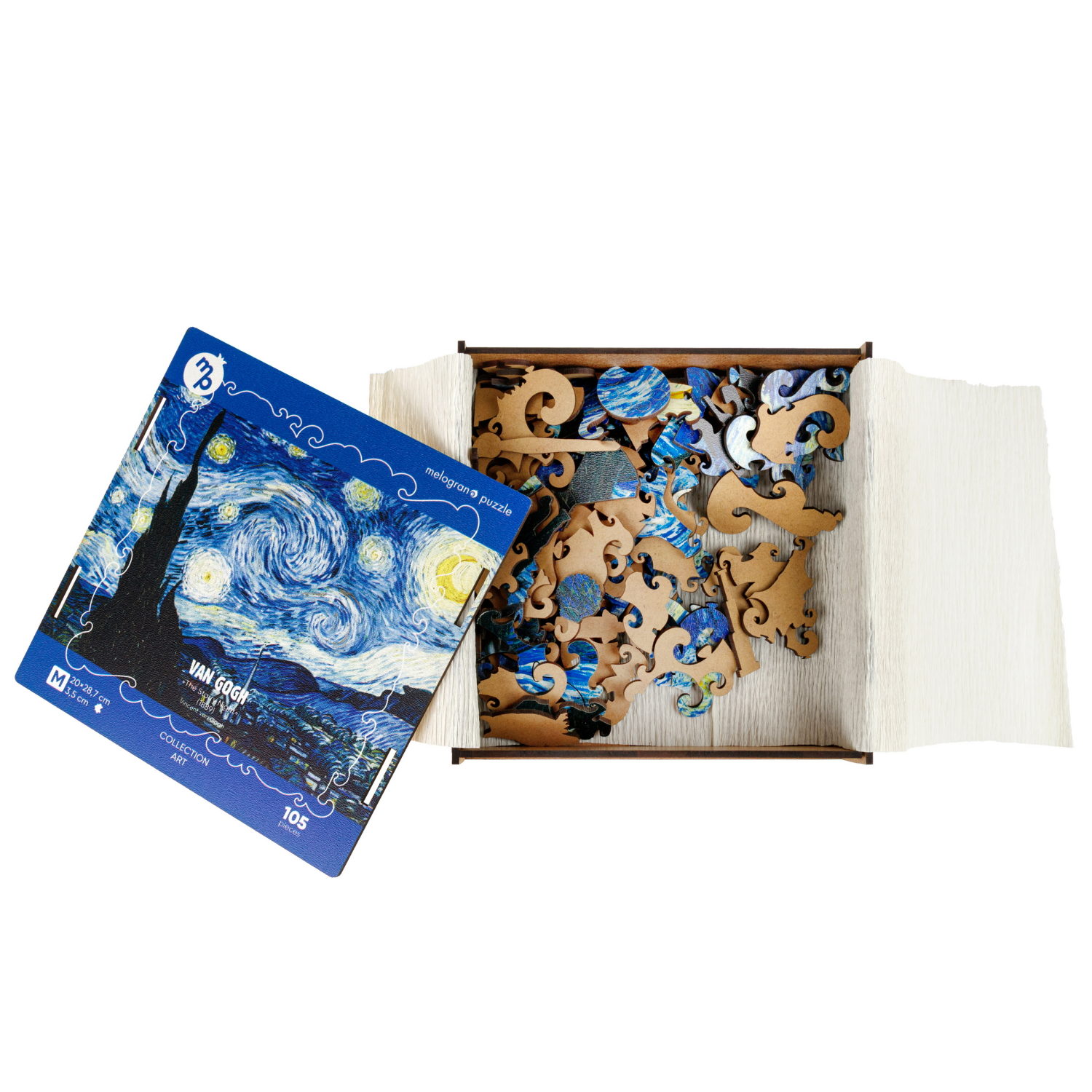 Пазлы Collection Art Винсент Ван Гог Звездная ночь, 105