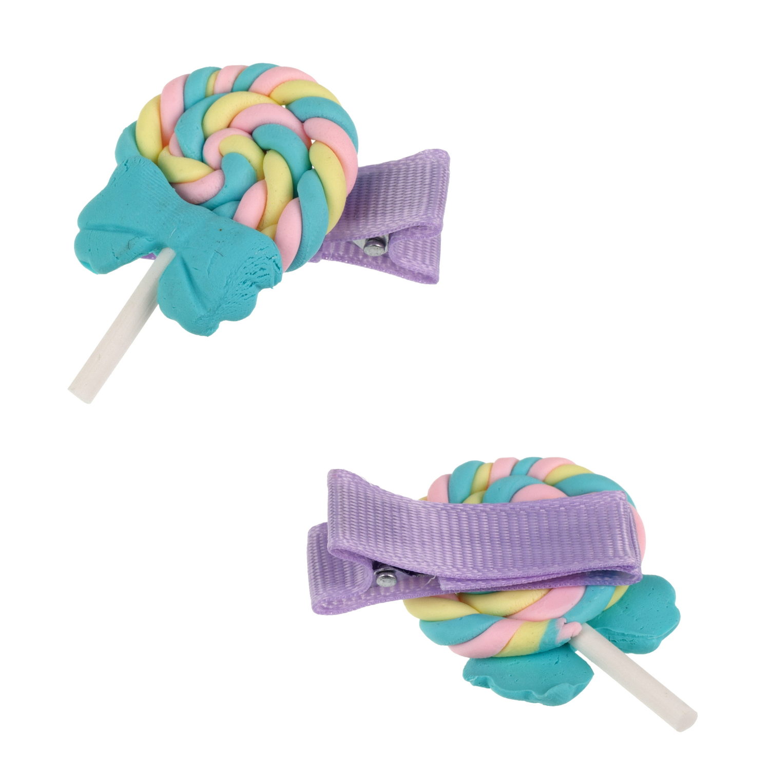 Lukky Fashion набор аксессуаров для волос розовый, в наборе 10 заколок, подарочная упаковка, 14х14х4см