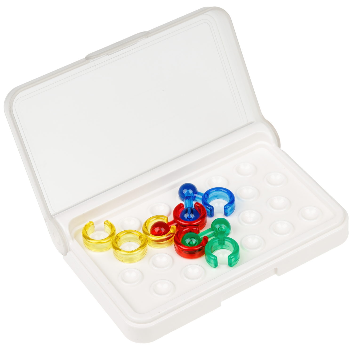 Настольная логическая игра 1TOY IQ ТРЕНИНГ «Смарт пазл Кольца»