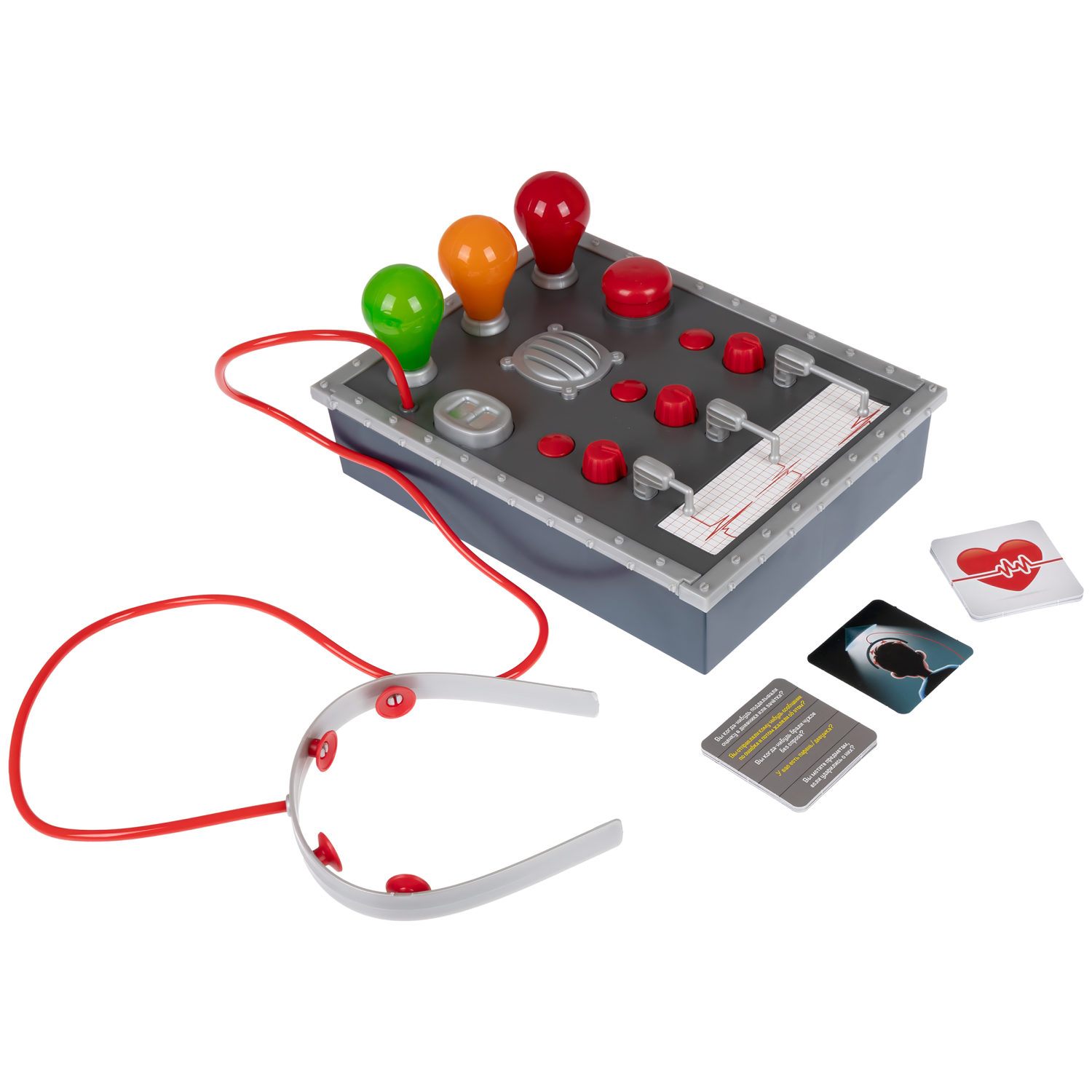 Настольная игра 1TOY "Детектор правды"  со световыми и звуковыми эффектами