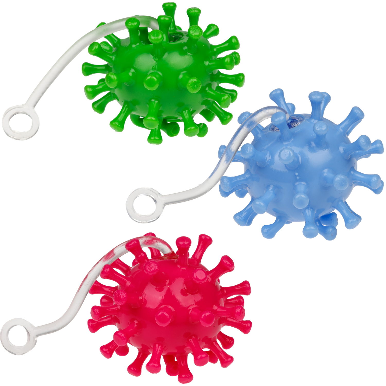 Игрушка ДУТИКИ 1TOY Вирус, матовый, максимальный размер 25 см, 3 вида в ассортименте