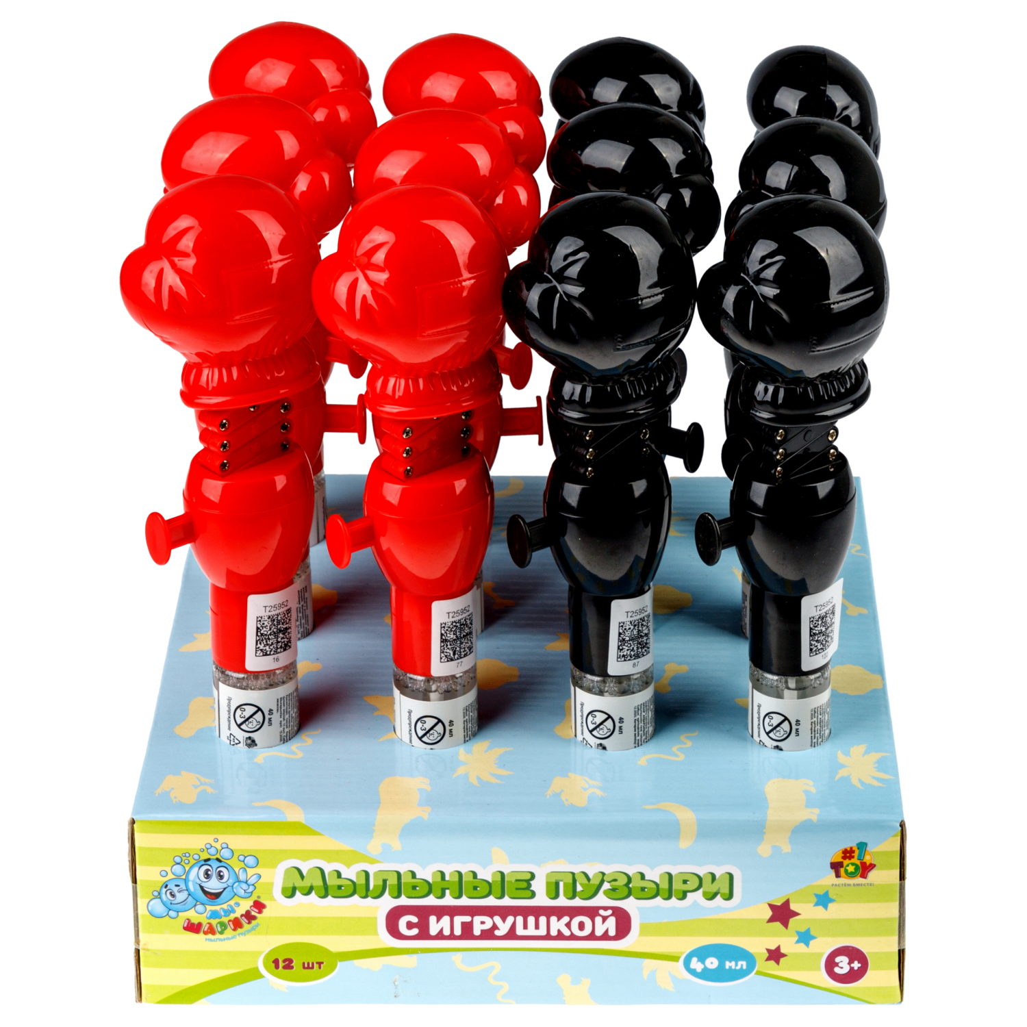 Мыльные пузыри 1TOY Мы-шарики! Боксерская перчатка, 40 мл