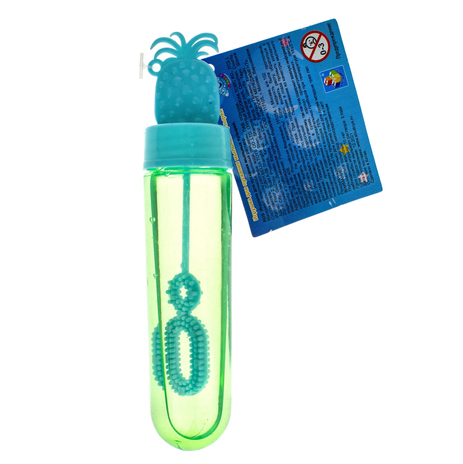 Мыльные пузыри 1TOY Мы-шарики! Фрукты, 38 мл