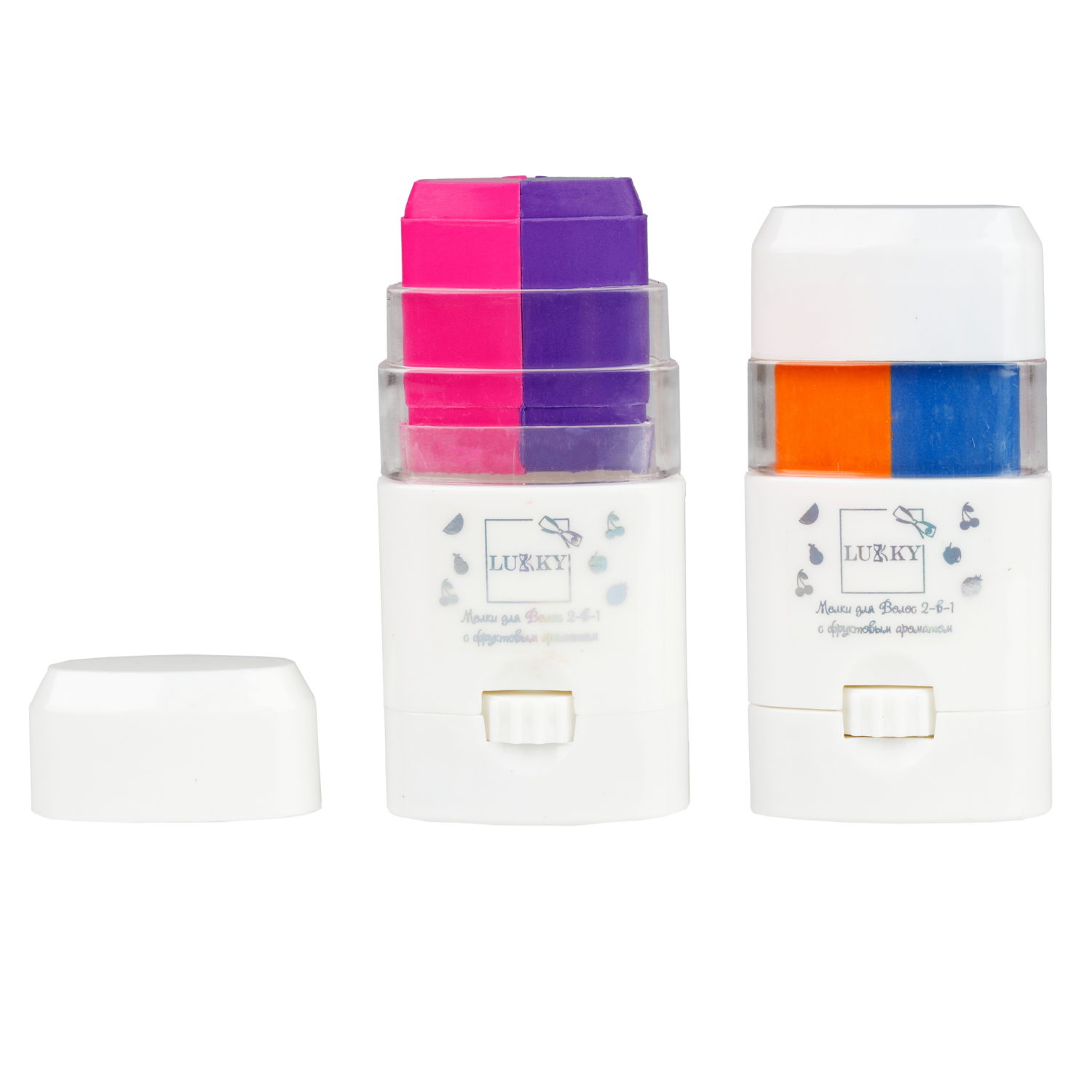 Lukky Бьюти-Дизайн набор для дизайна волос "Цветные Локоны"