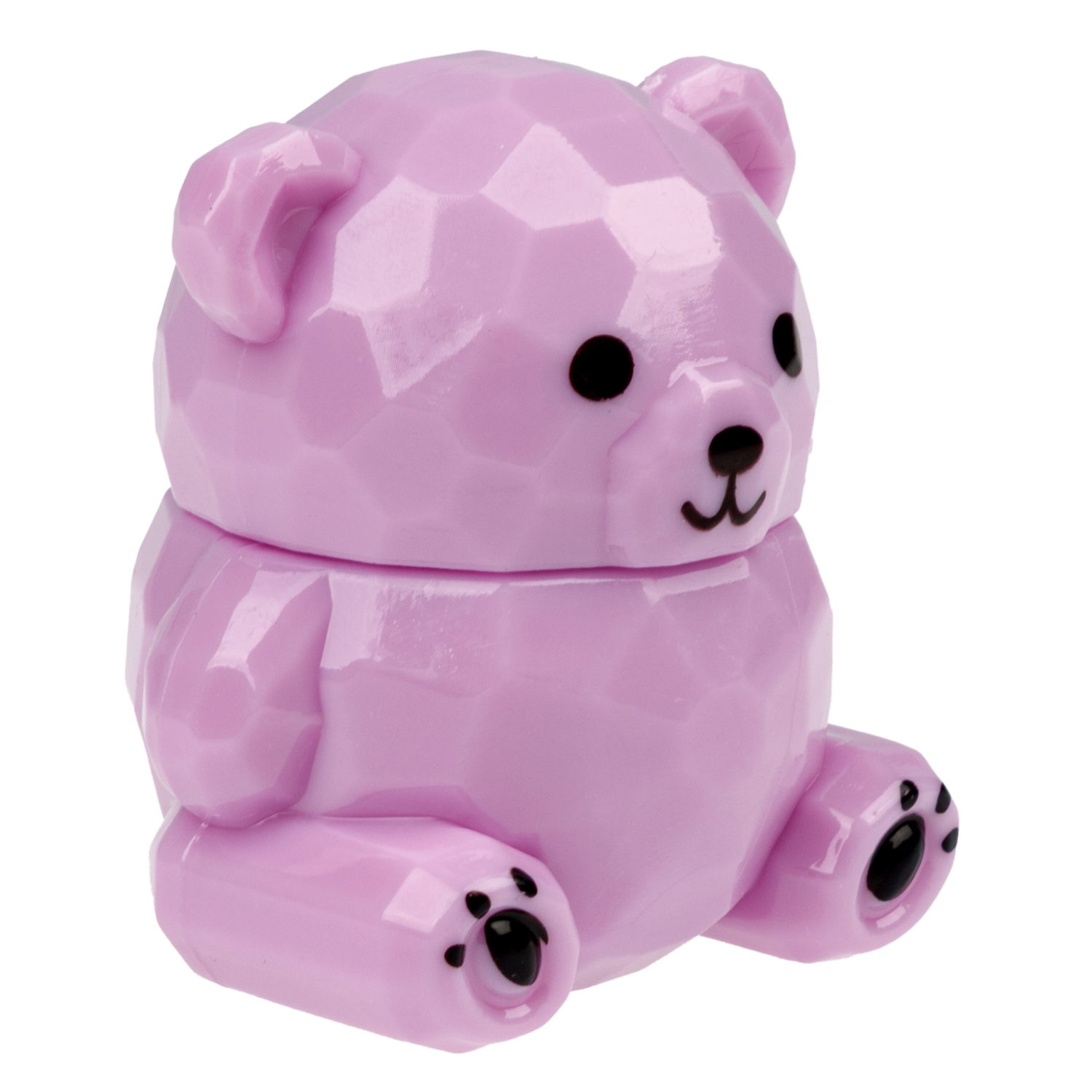 Бальзам для губ детский Lukky Гламурные Зверушки Мишка Тедди, с блёстками, 9 г, 3 цвета в ассортименте