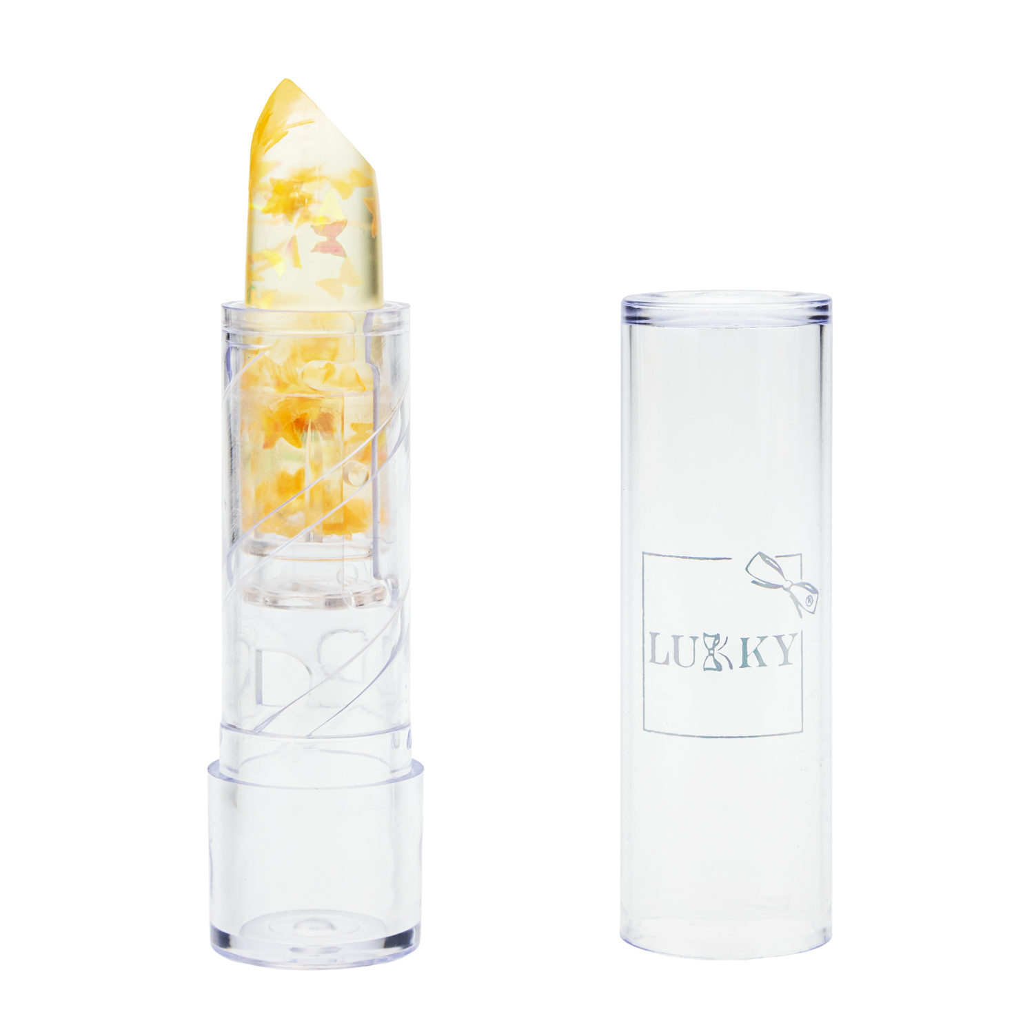 Lukky бальзам-помада для губ "Конфетти" с ароматом персика