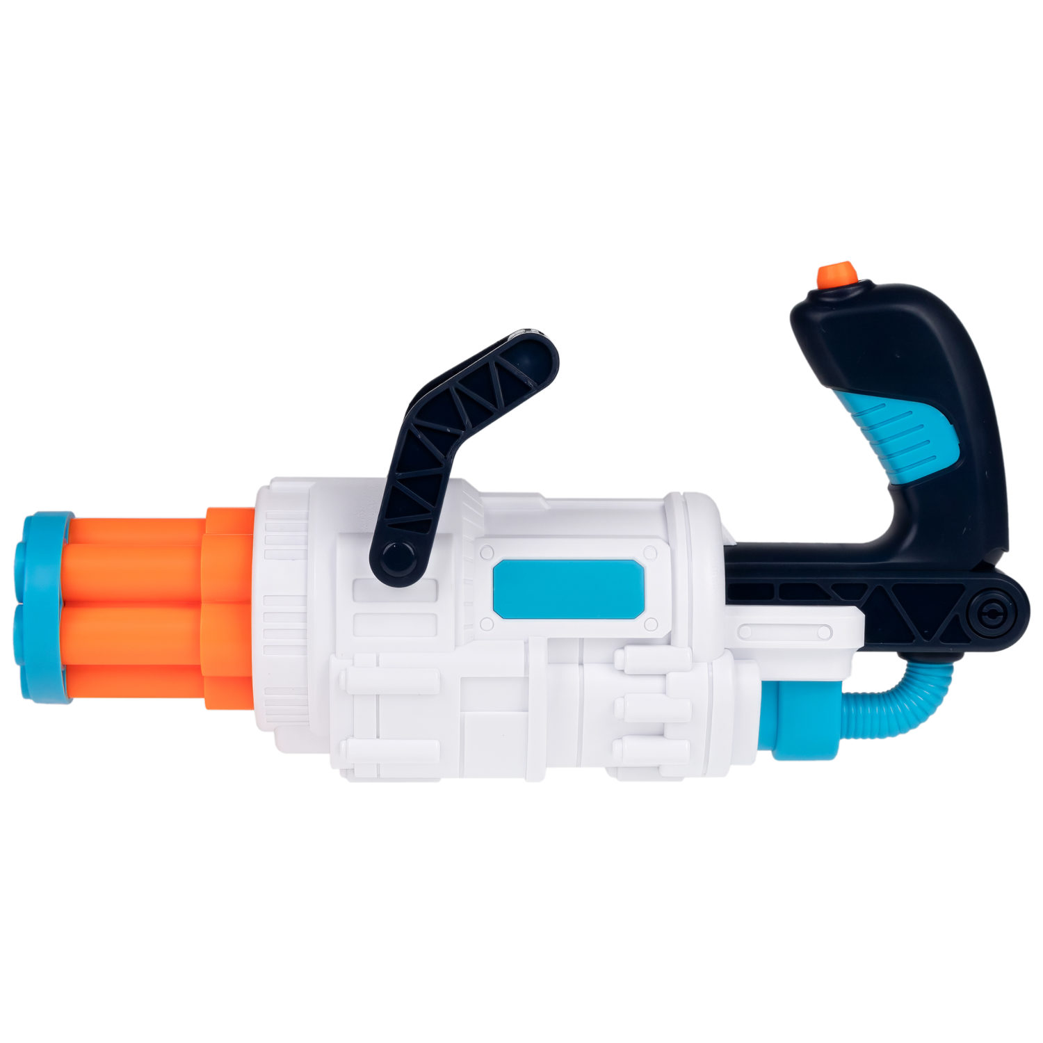 1toy Funmax "M14" бластер механический, 6 стволов, 10 снарядов с присосками