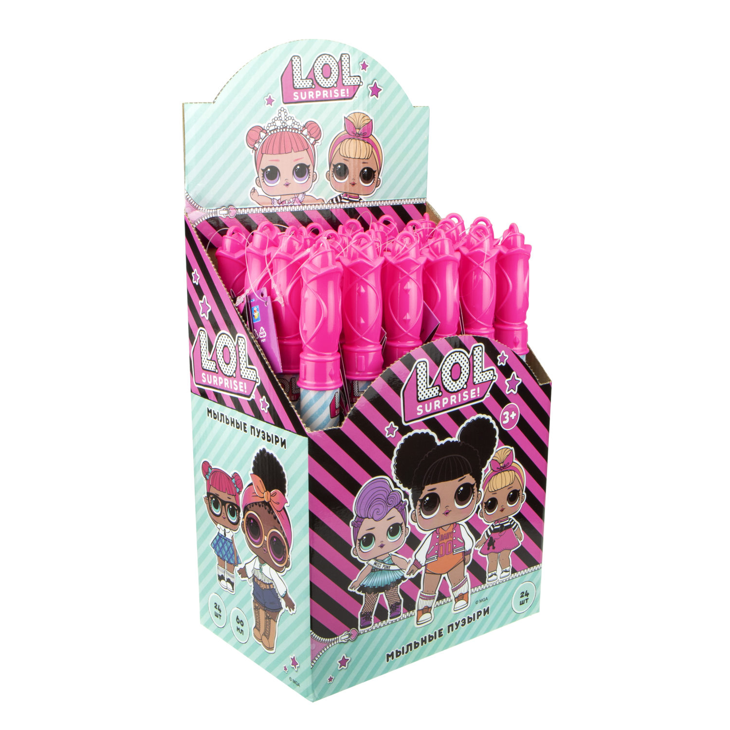 LOL, мыл.пуз., колба в термоплёнке, 60 мл., д/б