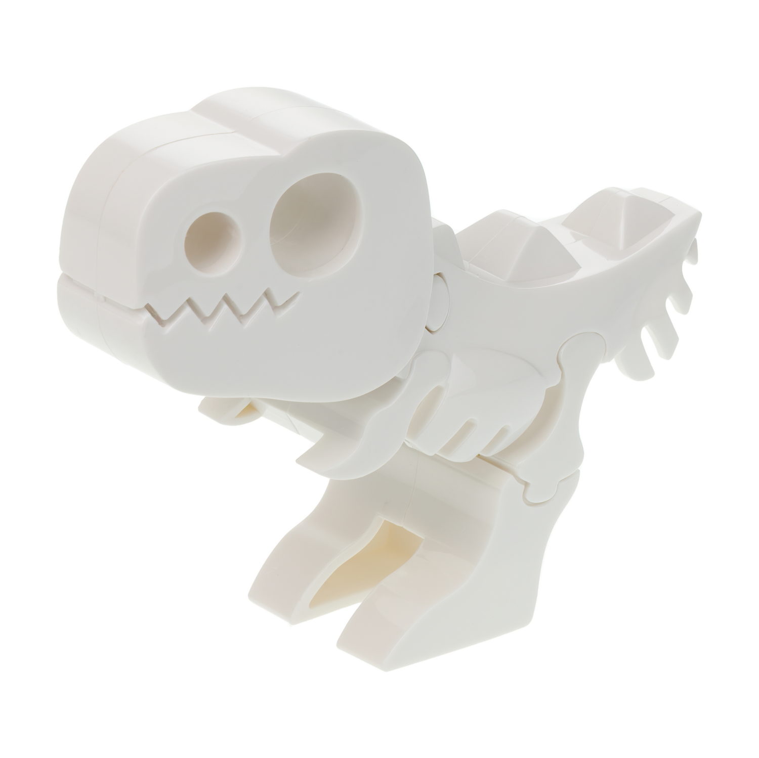 Игрушка динозавр 1TOY 3Dino Magnetic Тираннозавр, сборный, с магнитом, для развития моторики и сил рук, цвет оранжевый