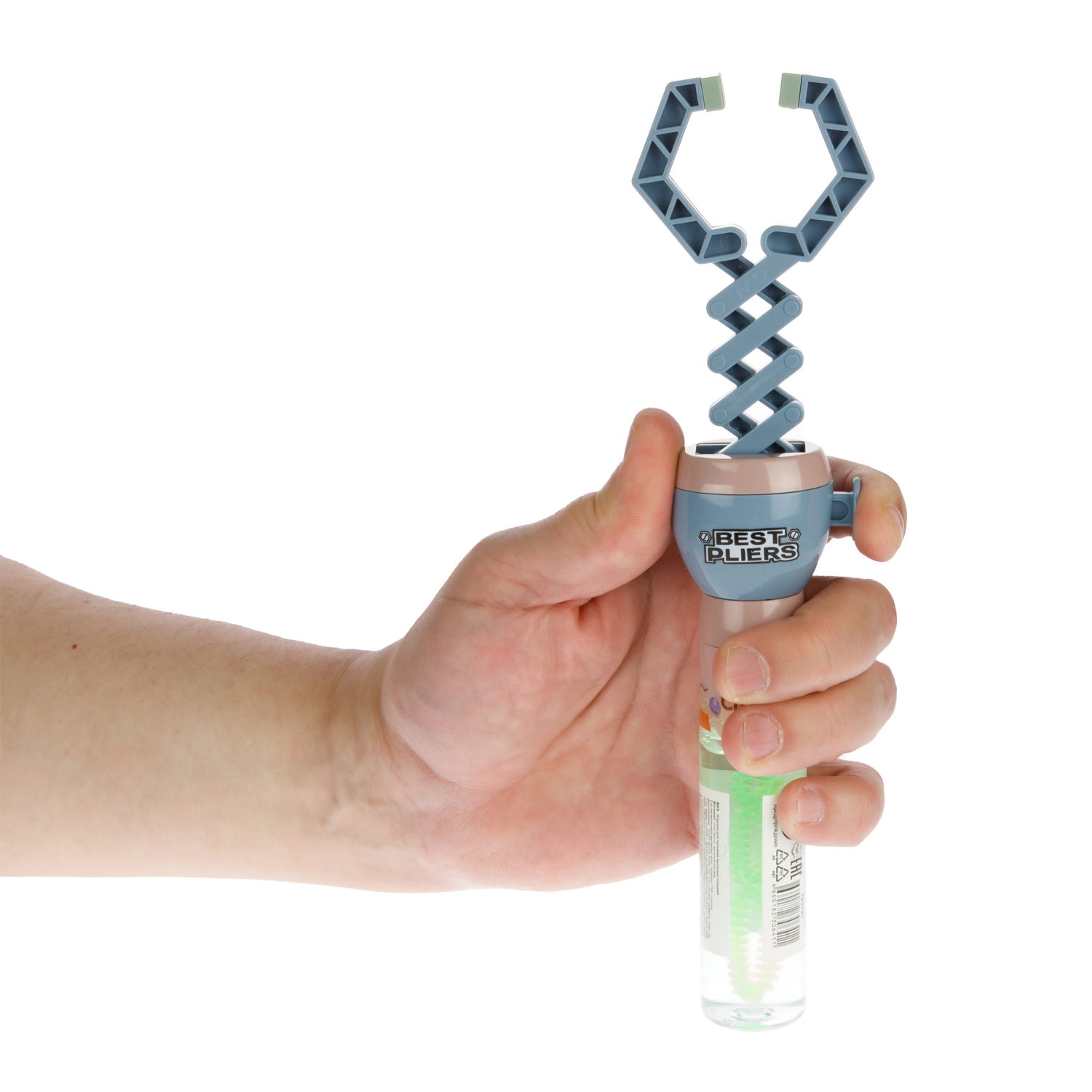 Мыльные пузыри 1TOY Мы-шарики! колба с игрушкой-хваталкой робо-рука 40 мл