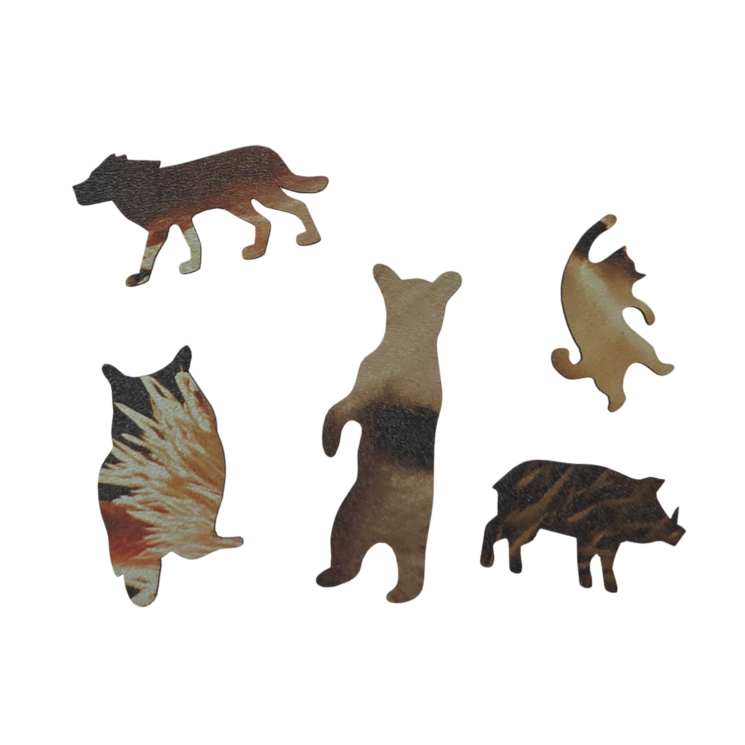 Деревянные пазлы Collection Animals Ежик, 84 детали