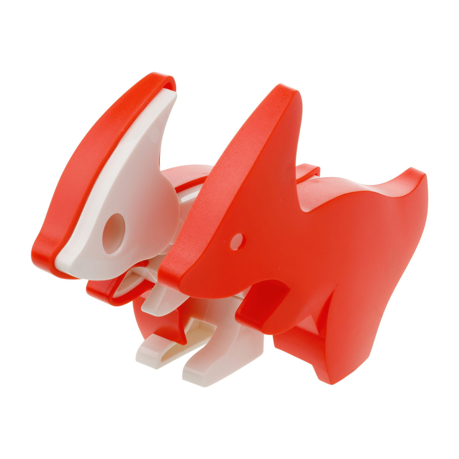 Игрушка динозавр 1TOY 3Dino Magnetic Паразауролоф, сборный, с магнитом, для развития моторики и сил рук, цвет в ассортименте 