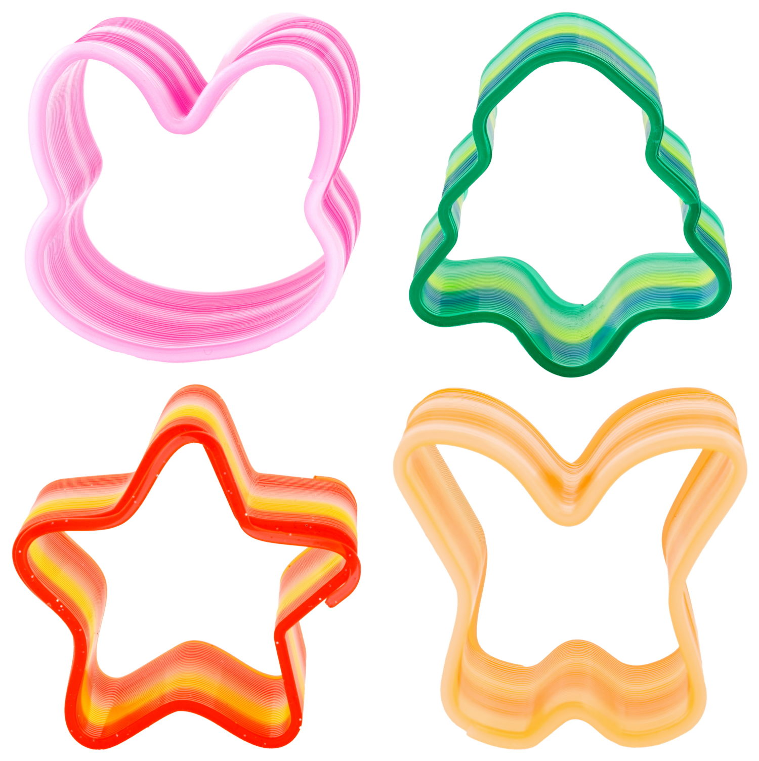 Пружинка радуга 1TOY «Радуга-дуга», 4 вида в ассортименте