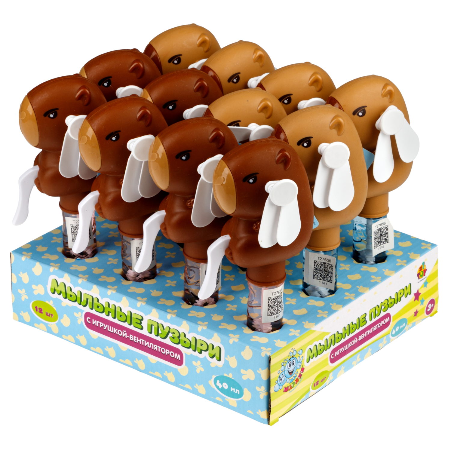 Мыльные пузыри 1TOY Мы-шарики! Капибара, 40 мл