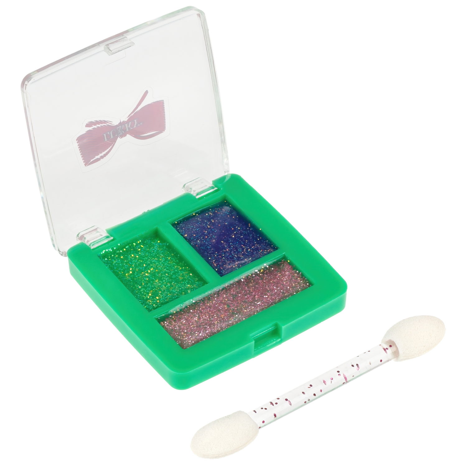 Lukky Бьюти Джем,гель-тени д.век с блёстками,фруктовый фреш,2,5 гр,блистер 1