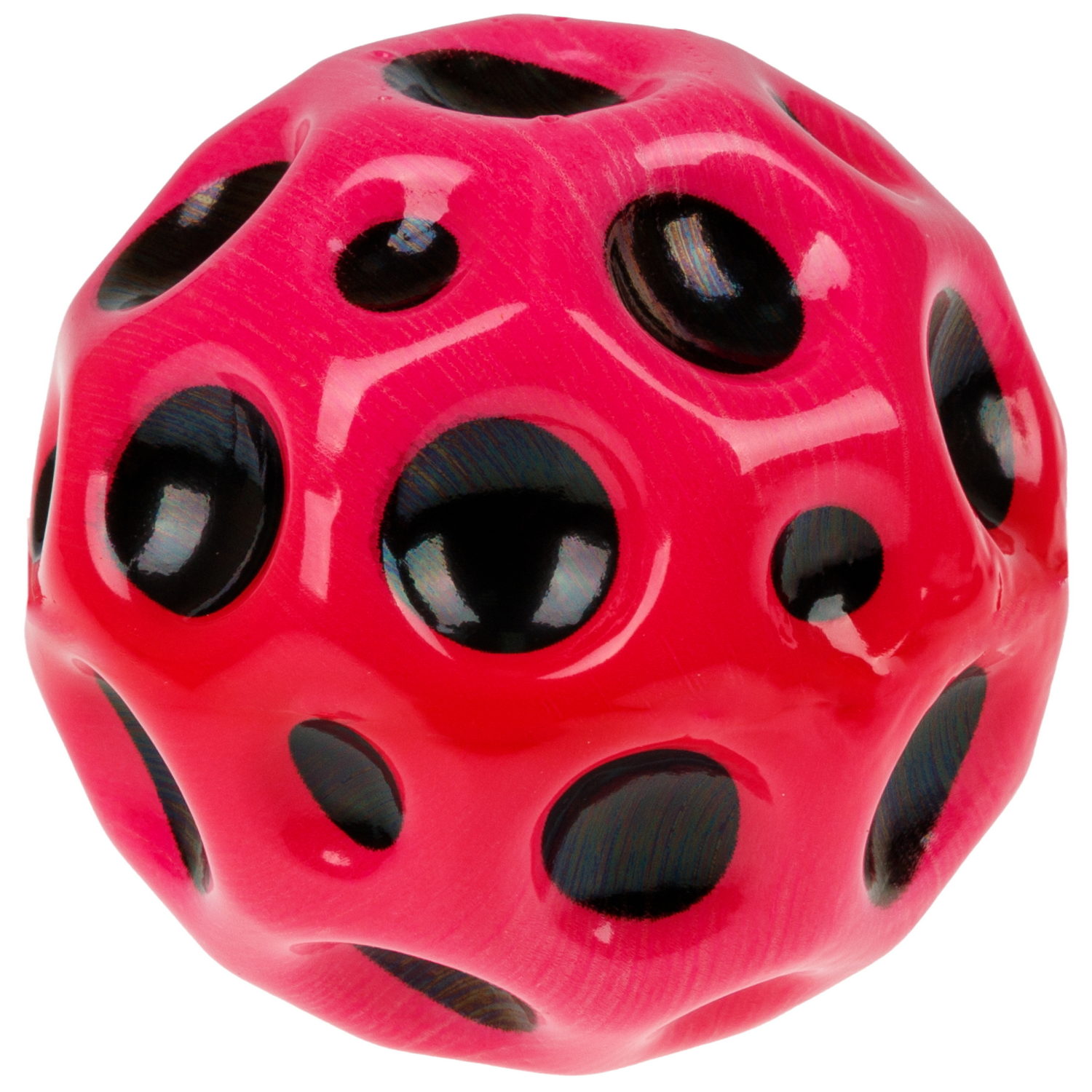 Мяч 1TOY Крутой замес Moon Ball классический, 6 см, красный