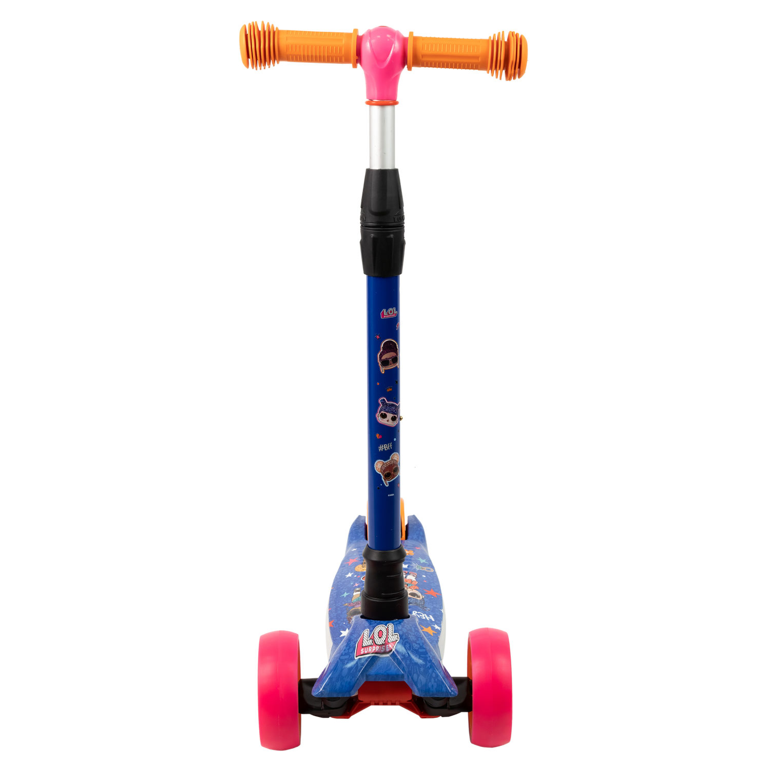 Кикборд "LOL",  светящиеся колёса.