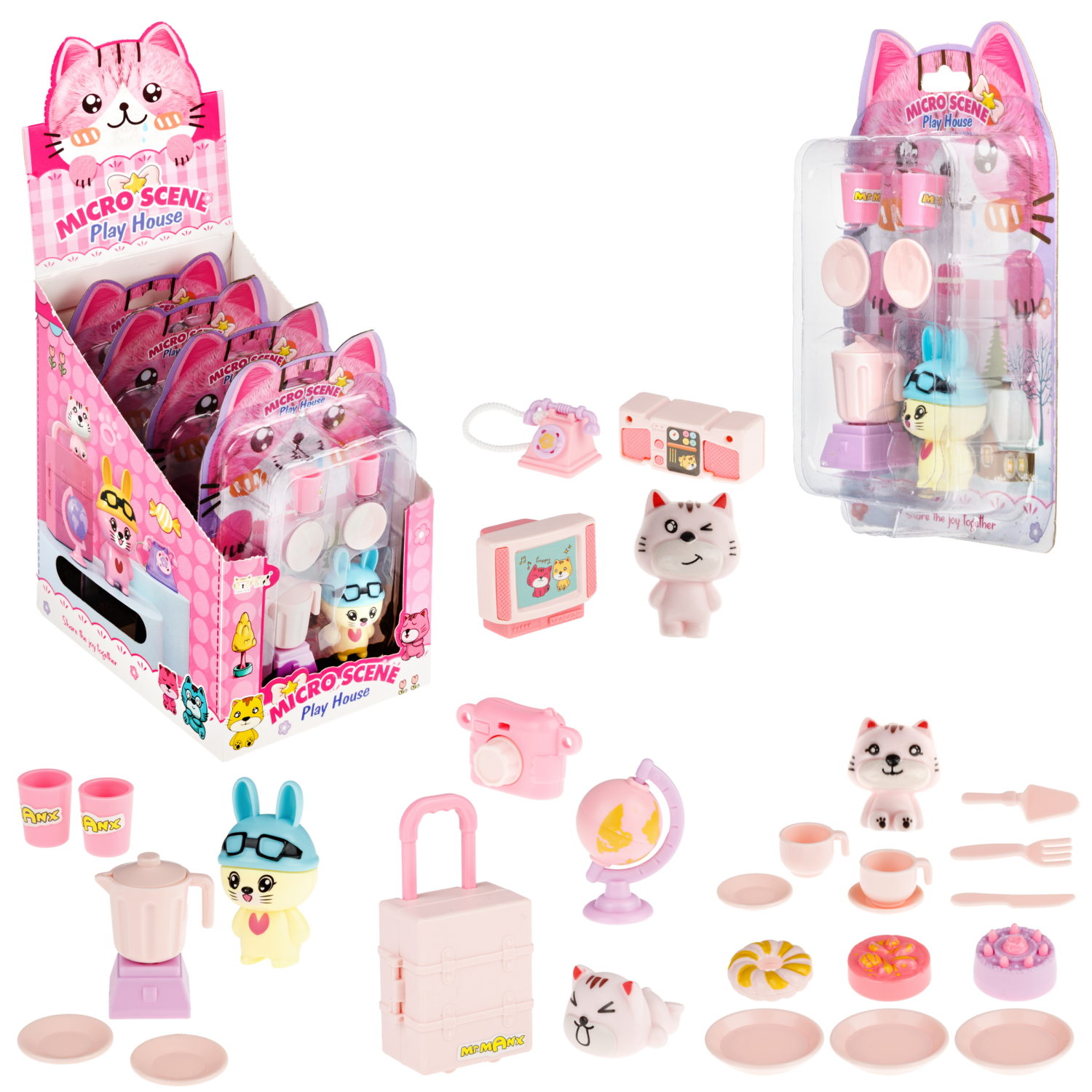 Игровой набор 1TOY с фигуркой, в ассортименте